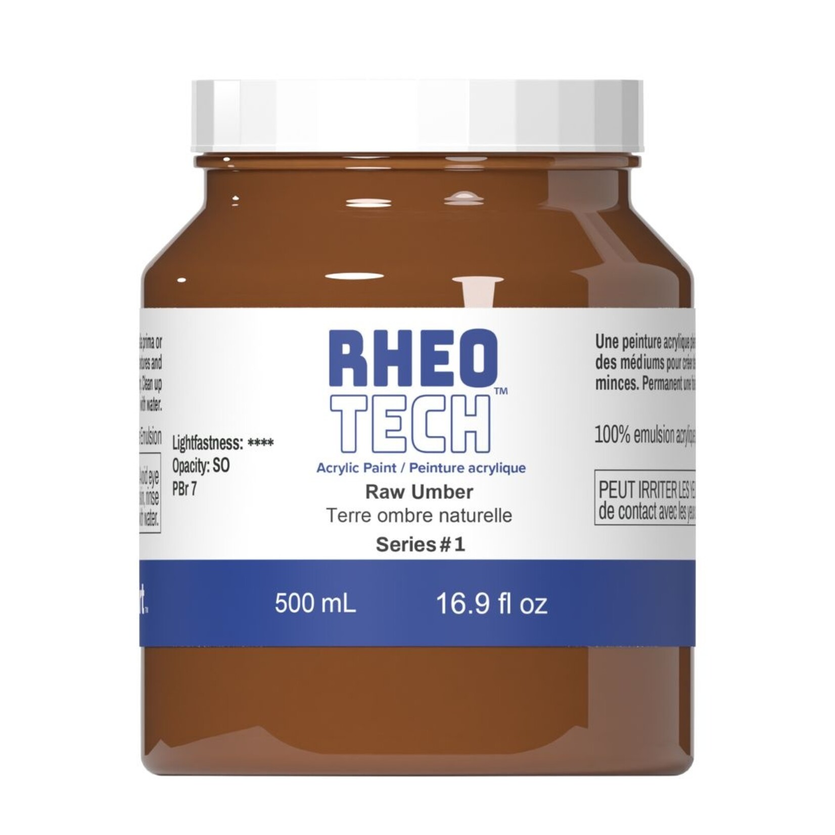 TRI ART TRI-ART ACRYLIC RHEOTECH 500ML RAW UMBER TBD