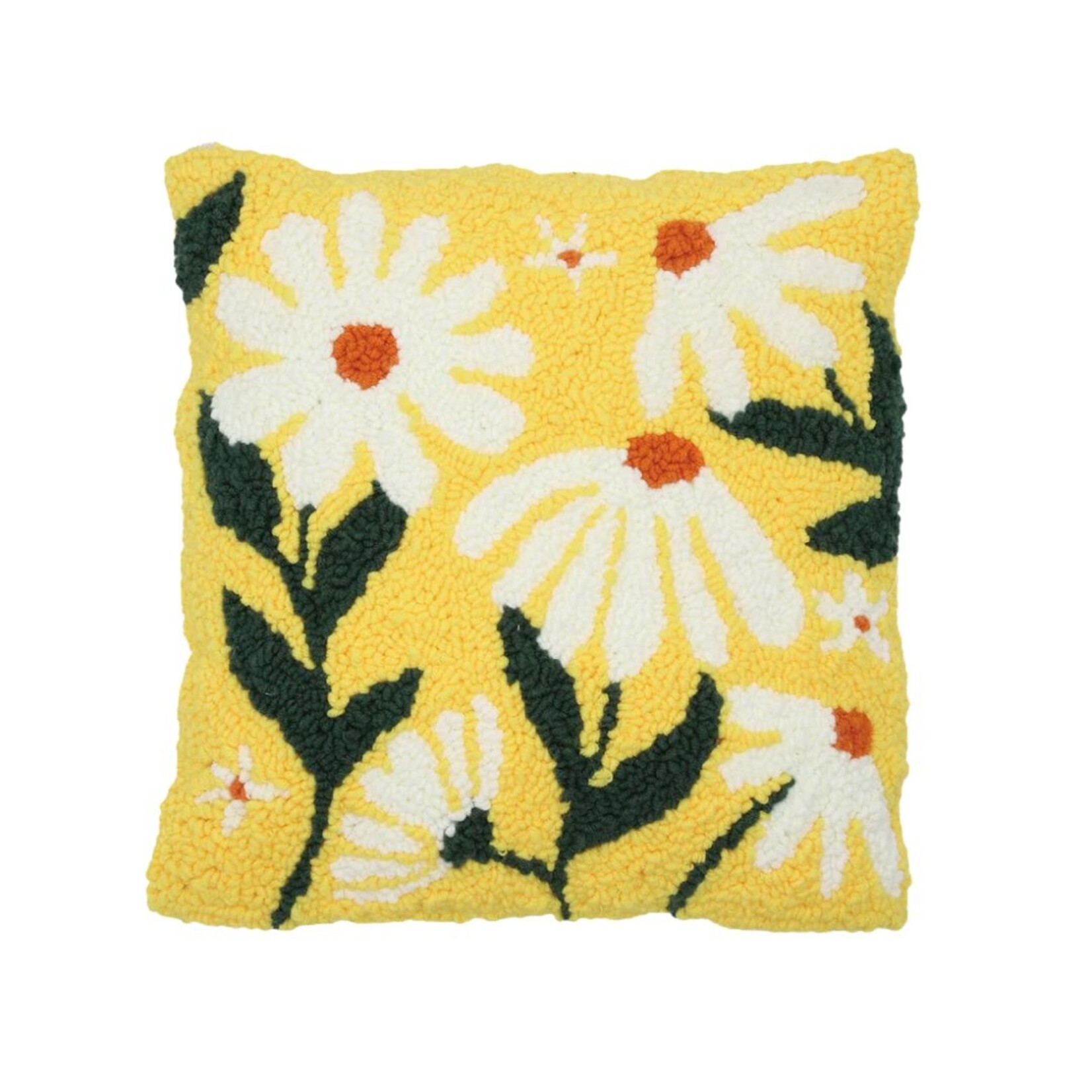 PBI ART PUNCH NEEDLE KIT DARLING DAISY CUSHION COVER