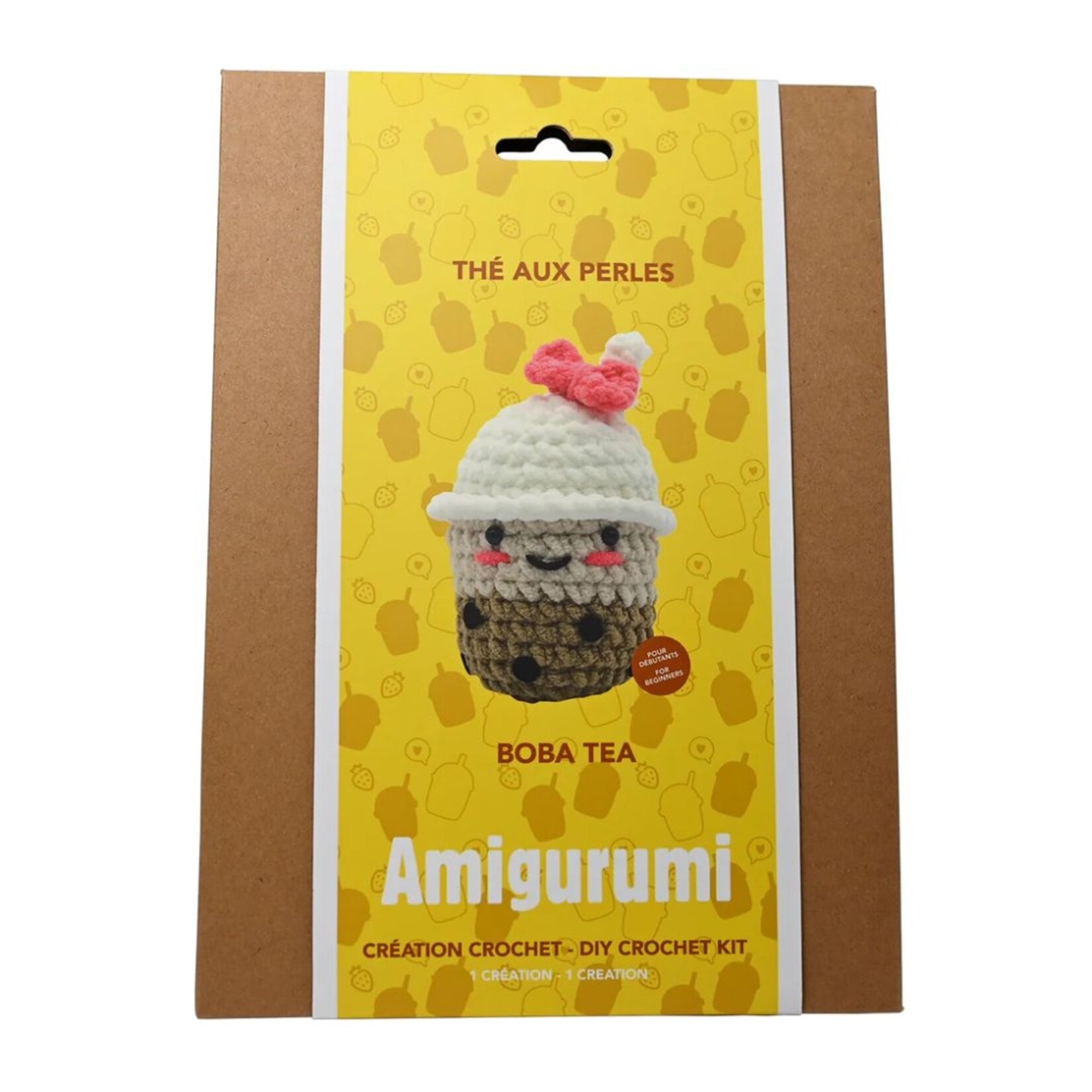 PBI ART DIY CROCHET AMIGURUMI KIT BOBA TEA