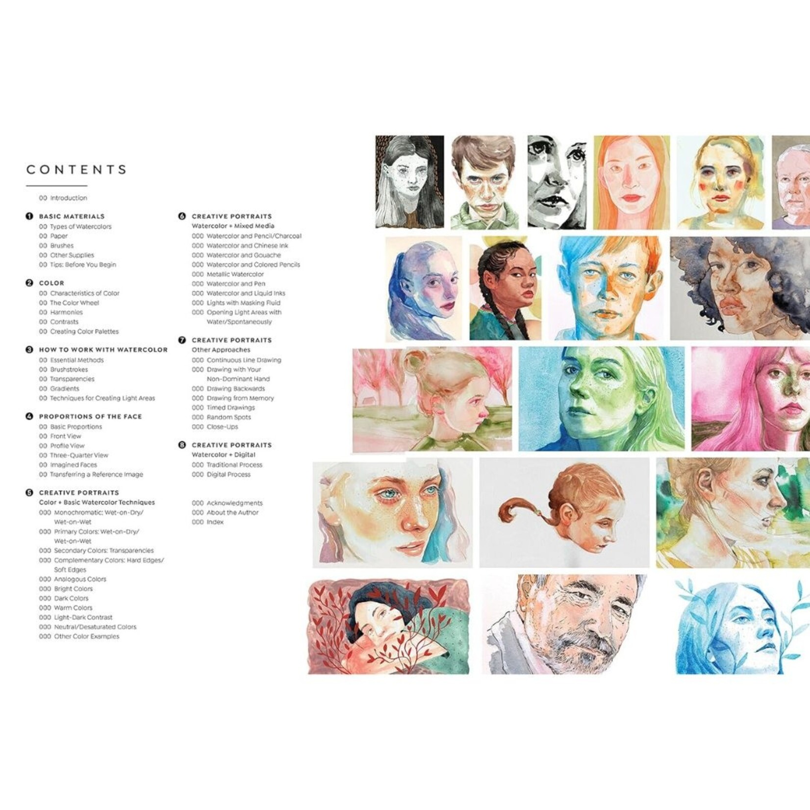 QUARRY CREATIVE PORTRAITS IN WATERCOLOUR BY ANA SANTOS