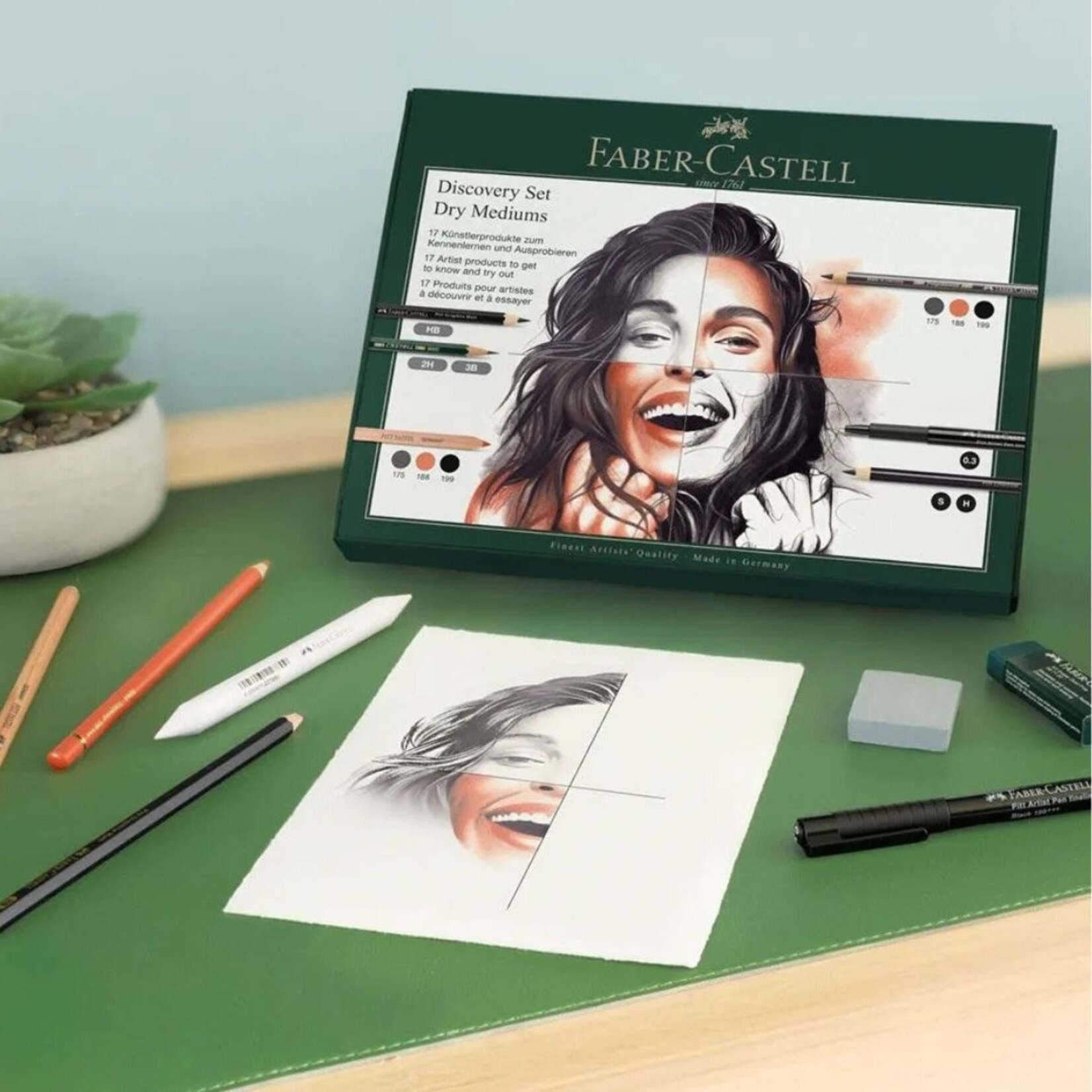 FABER CASTELL DISCOVERY SET DRY MEDIUMS