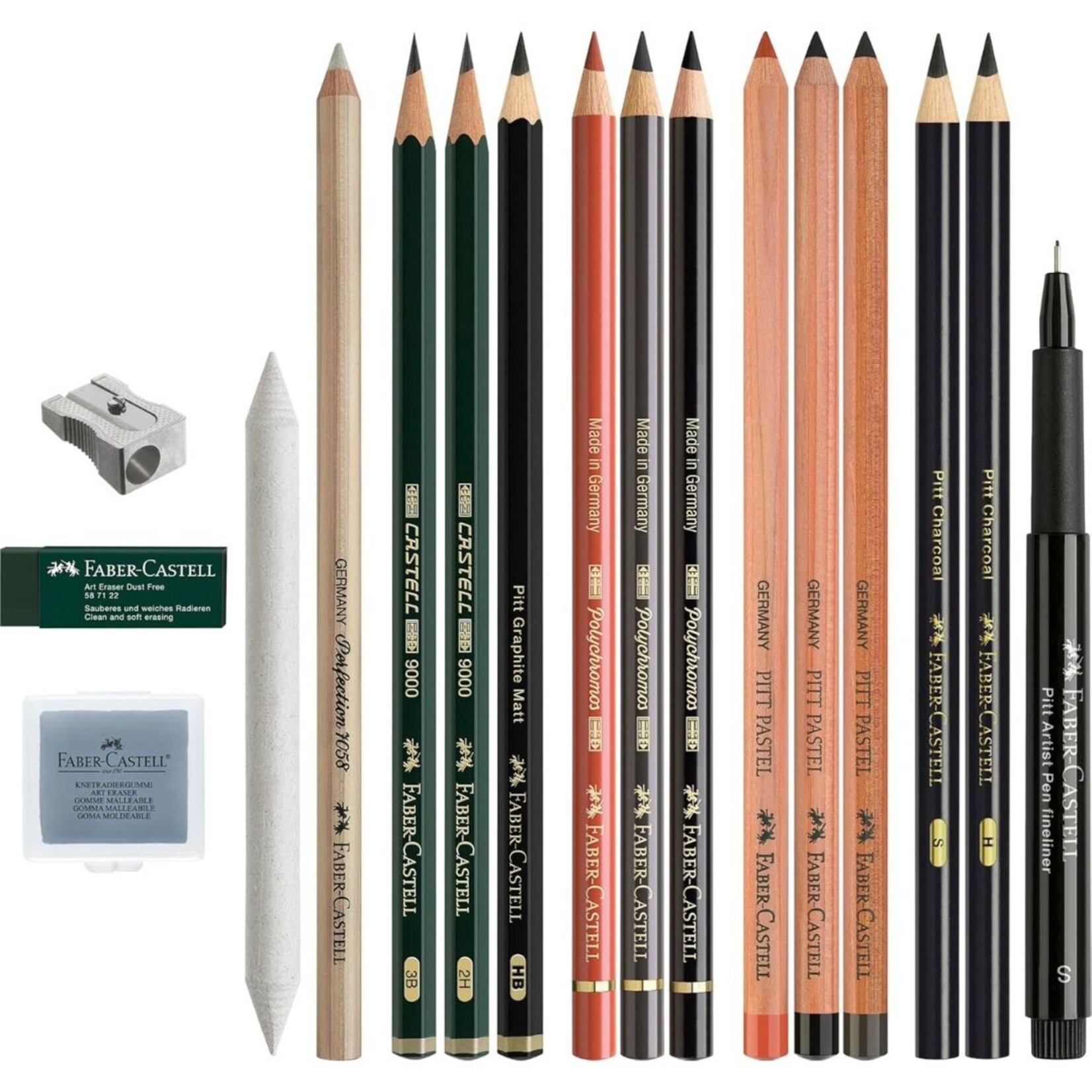 FABER CASTELL DISCOVERY SET DRY MEDIUMS