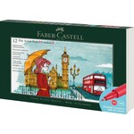 FABER CASTELL PITT ARTIST PENS 12/SET LONDON