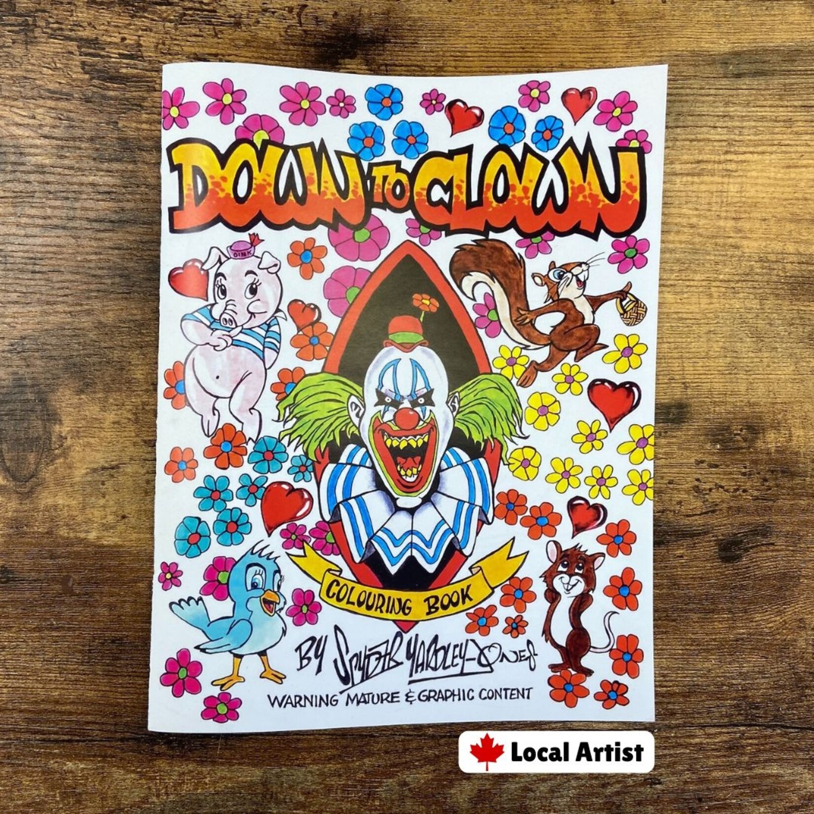 DOWN TO CLOWN BY SPYDER YARDLEY-JONES