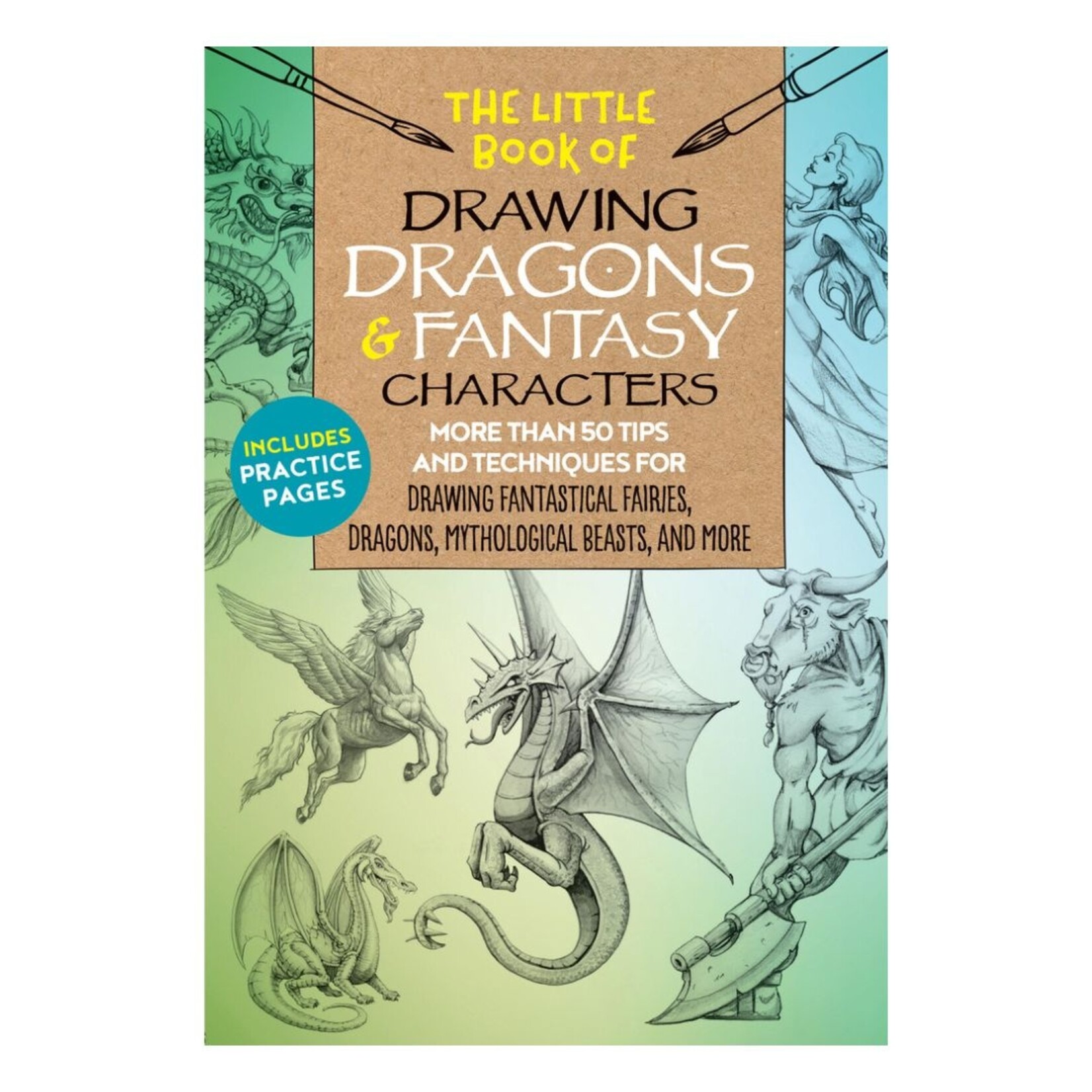 WALTER FOSTER THE LITTLE BOOK OF DRAWING DRAGONS & FANTASY CREATURES