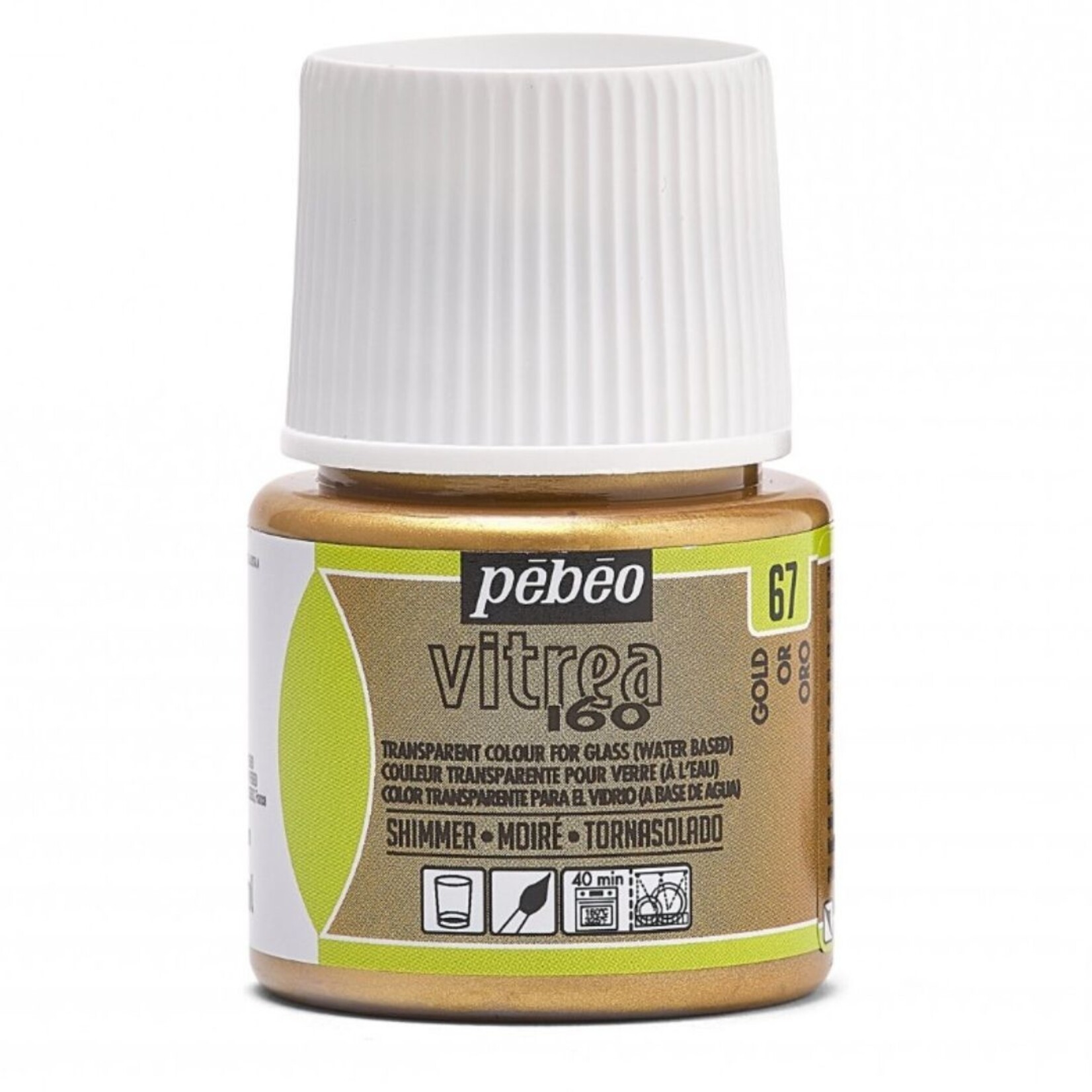 PEBEO PEBEO VITREA 45ML SHIMMER GOLD