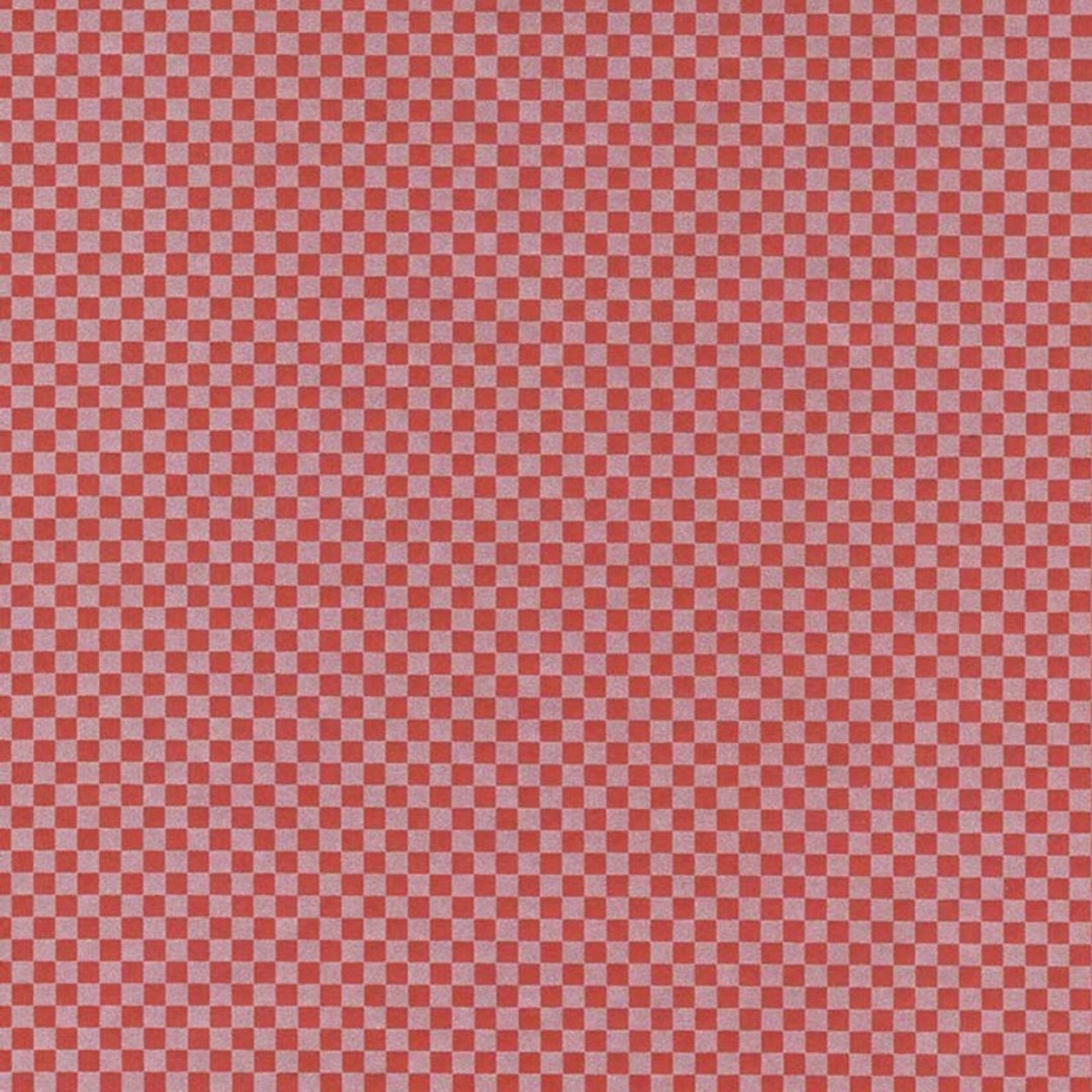 PEARLIZED PAPER CHECKER RED 21X331