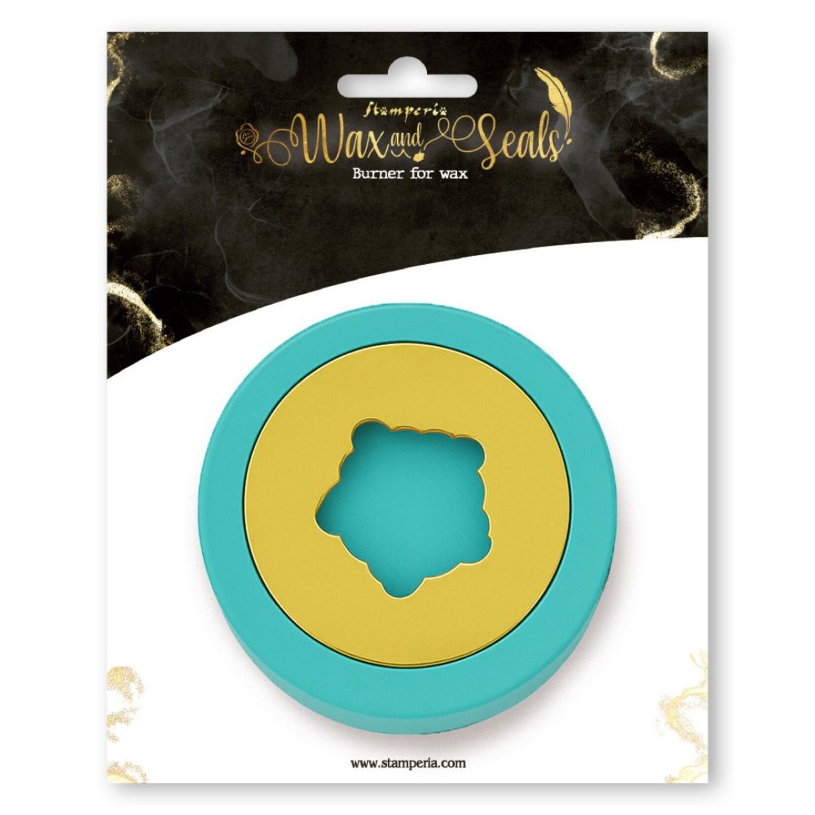 STAMPERIA WAX BURNER TURQUOISE