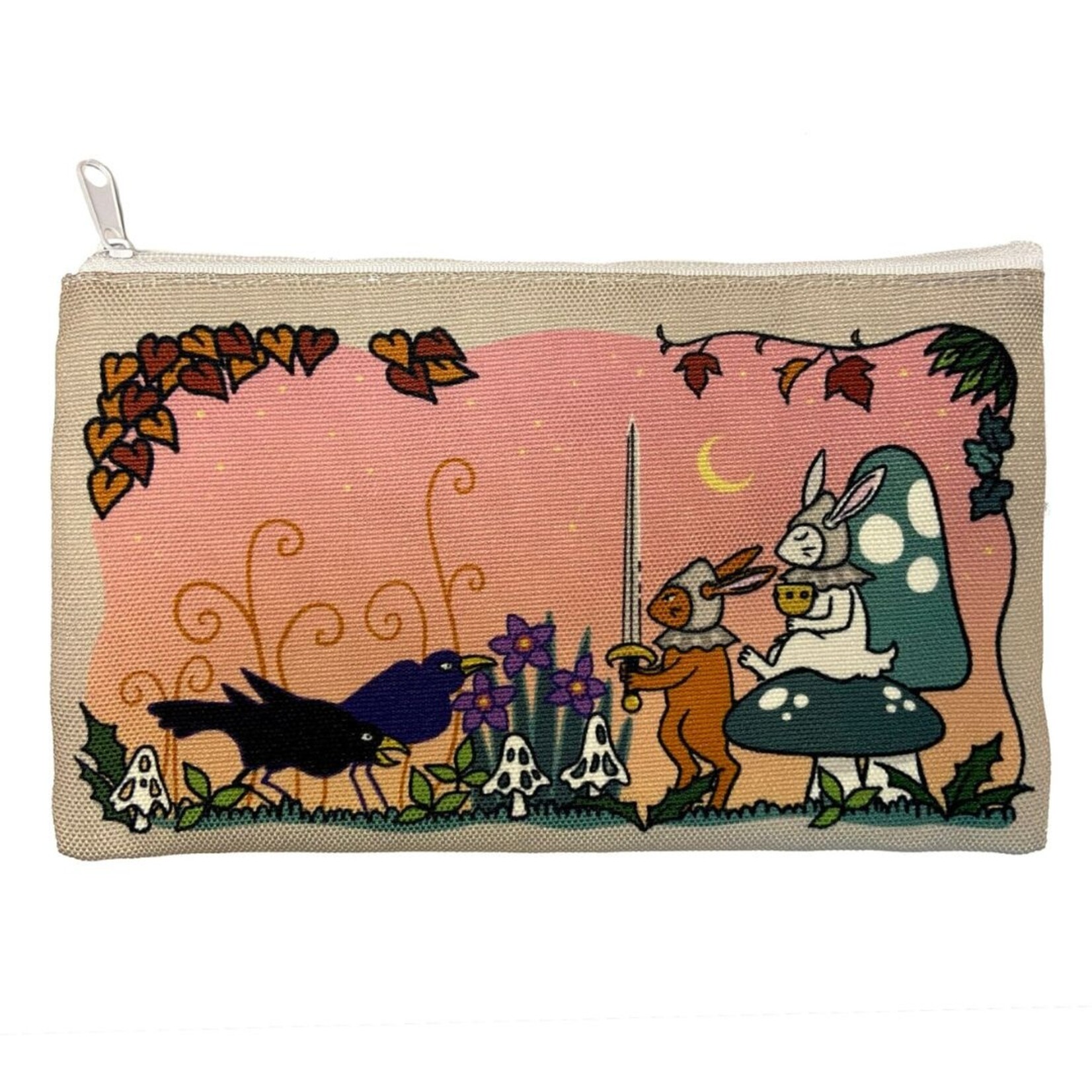 ALICIA ROBINSON PENCIL CASE MEDIEVAL RABBIT