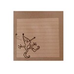 ALICIA ROBINSON MEMO PAD 3X3 FROG