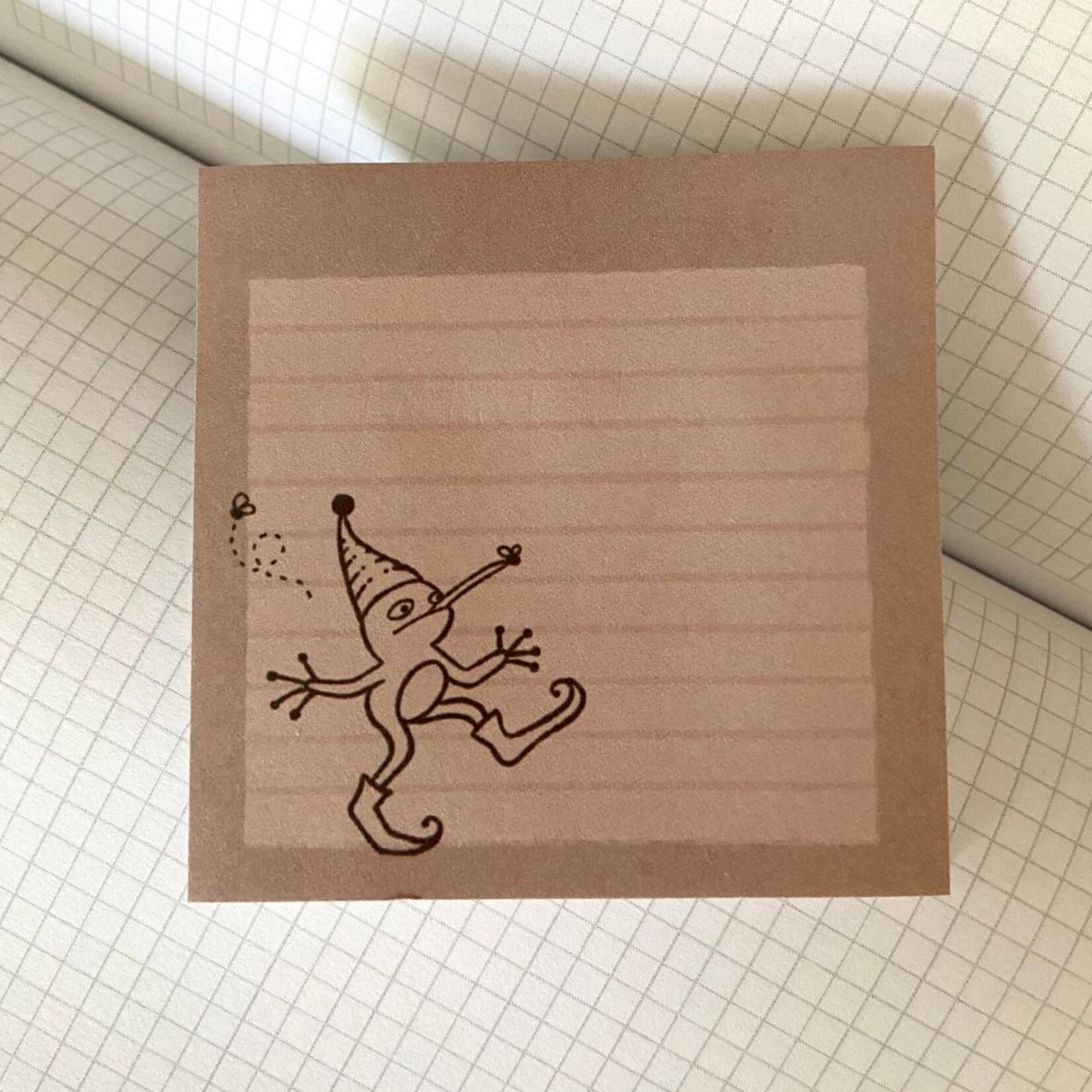 ALICIA ROBINSON STICKY NOTES 3X3 FROG