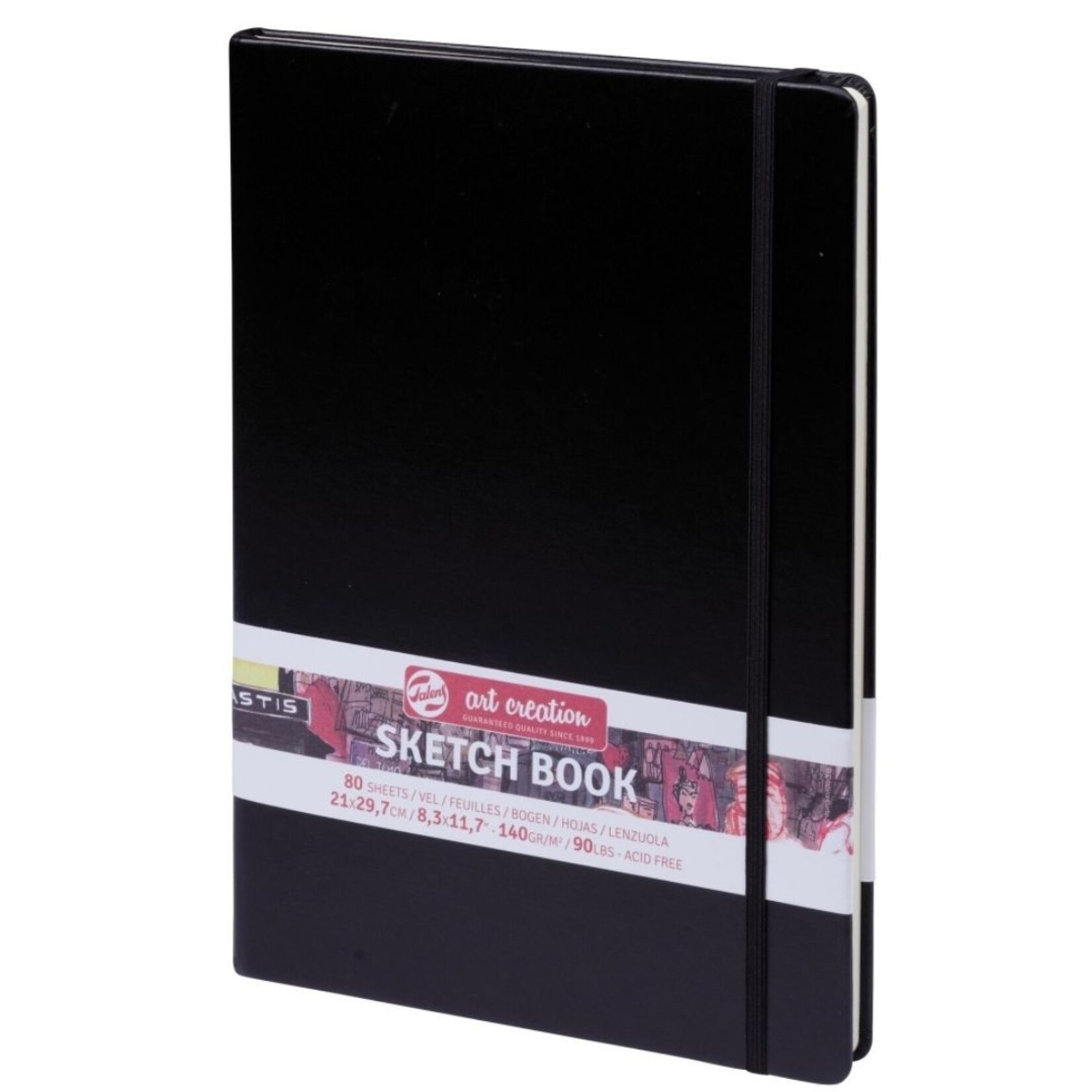 ROYAL TALENS TALENS ART CREATION SKETCHBOOK 8.3X11.7" BLACK