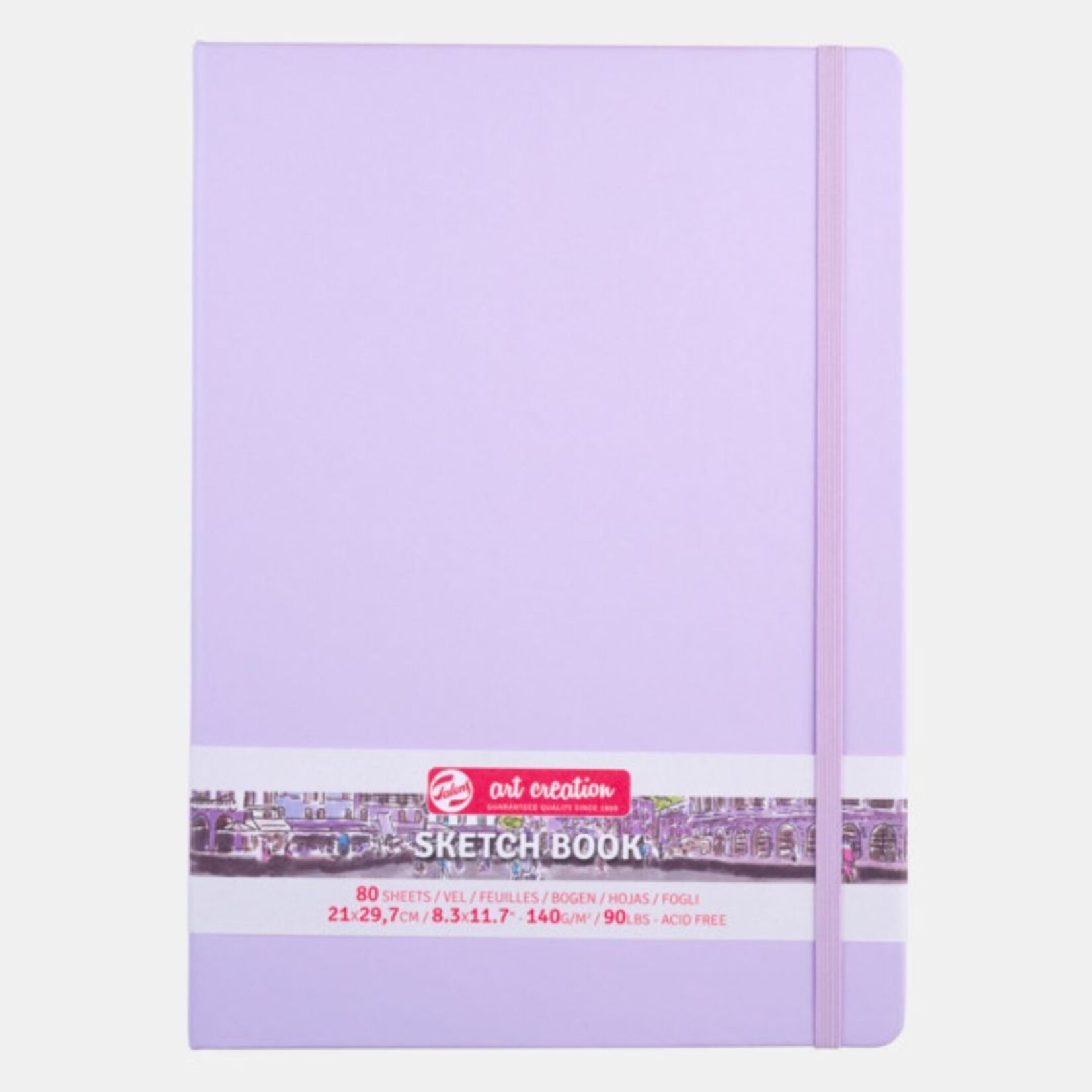 ROYAL TALENS TALENS ART CREATION SKETCHBOOK 8.3X11.7" PASTEL VIOLET