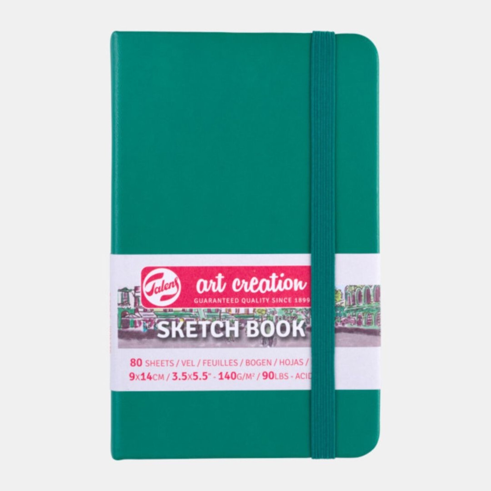 ROYAL TALENS TALENS ART CREATION SKETCHBOOK 3.5X5.5"  FOREST GREEN