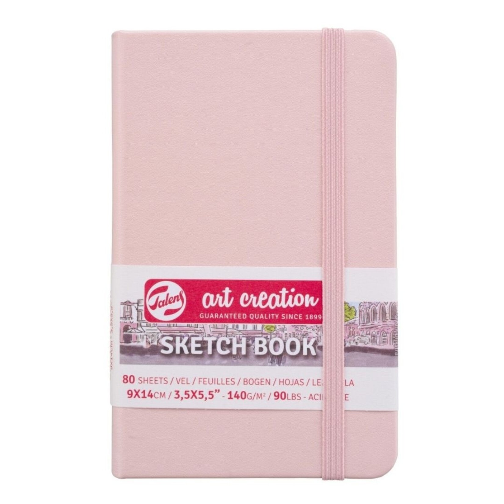 ROYAL TALENS TALENS ART CREATION SKETCHBOOK 3.5X5.5"  PASTEL PINK