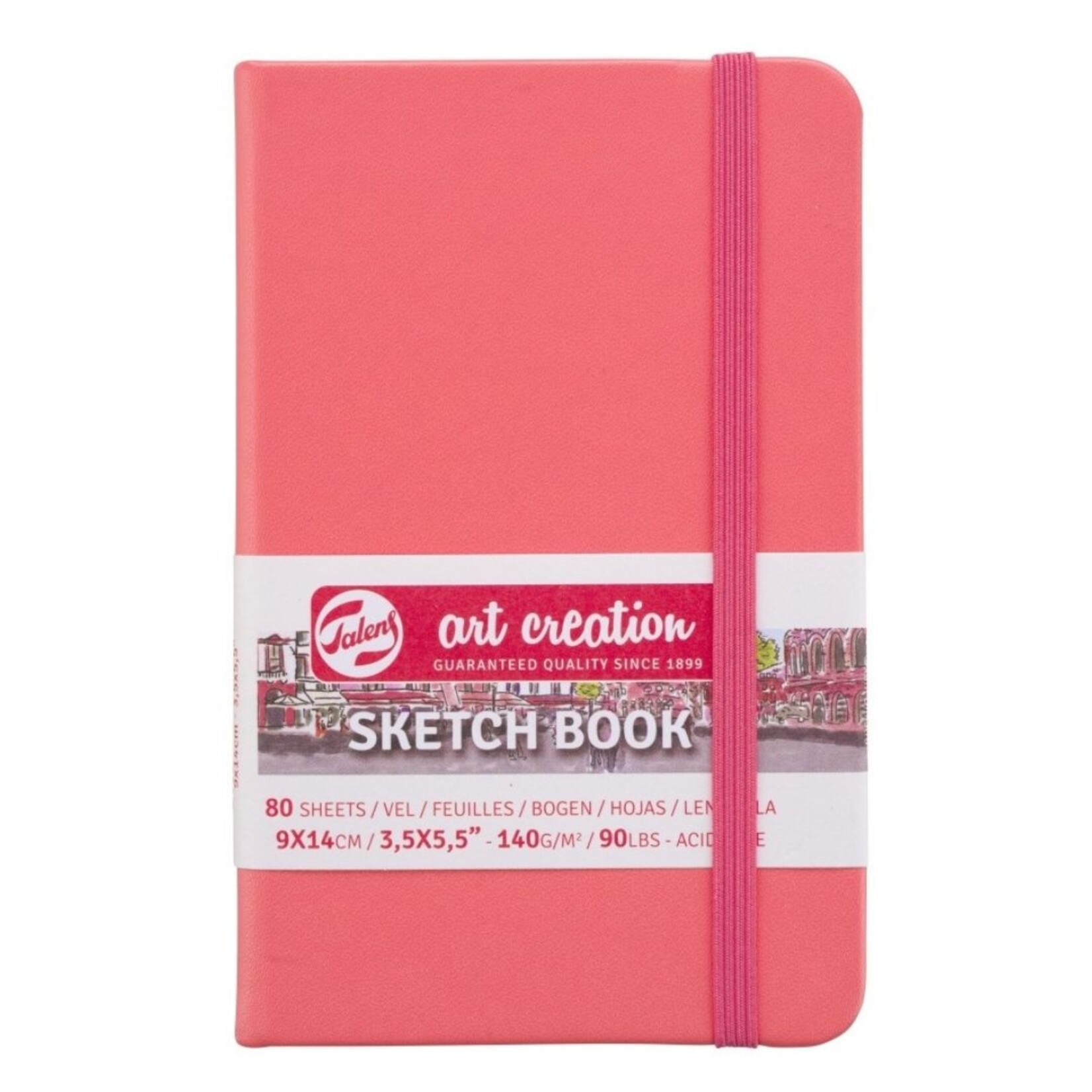 ROYAL TALENS TALENS ART CREATION SKETCHBOOK 3.5X5.5" CORAL