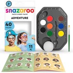 SNAZAROO FACE PAINTING KIT ADVENTURE 11/PCS