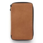 GLOBAL ART SPEEDBALL GENUINE LEATHER PENCIL CASE/48 BROWN