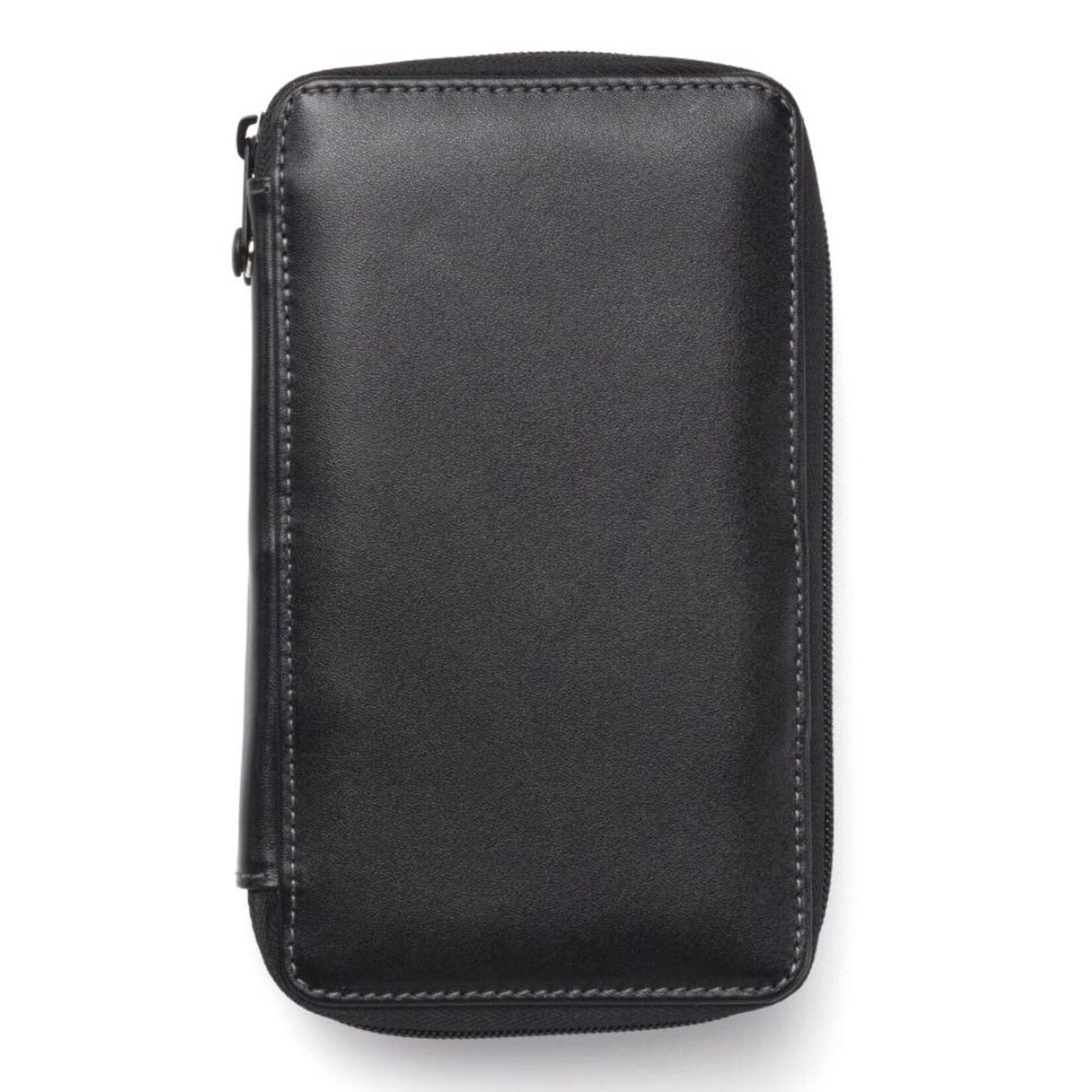 GLOBAL ART SPEEDBALL GENUINE LEATHER PENCIL CASE/48 BLACK