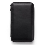 GLOBAL ART SPEEDBALL GENUINE LEATHER PENCIL CASE/24 BLACK