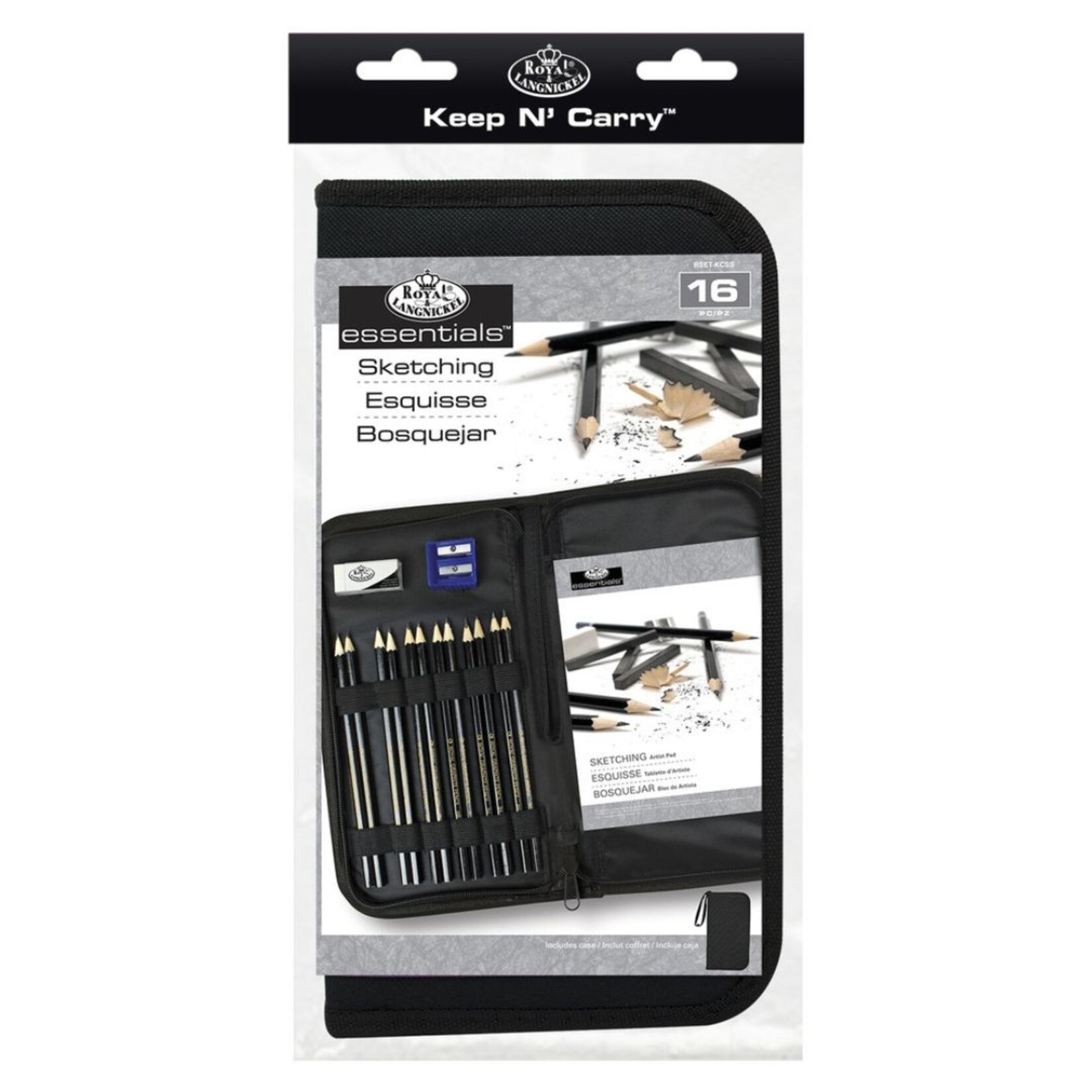 ROYAL & LANGNICKEL KEEP N' CARRY SKETCHING SET