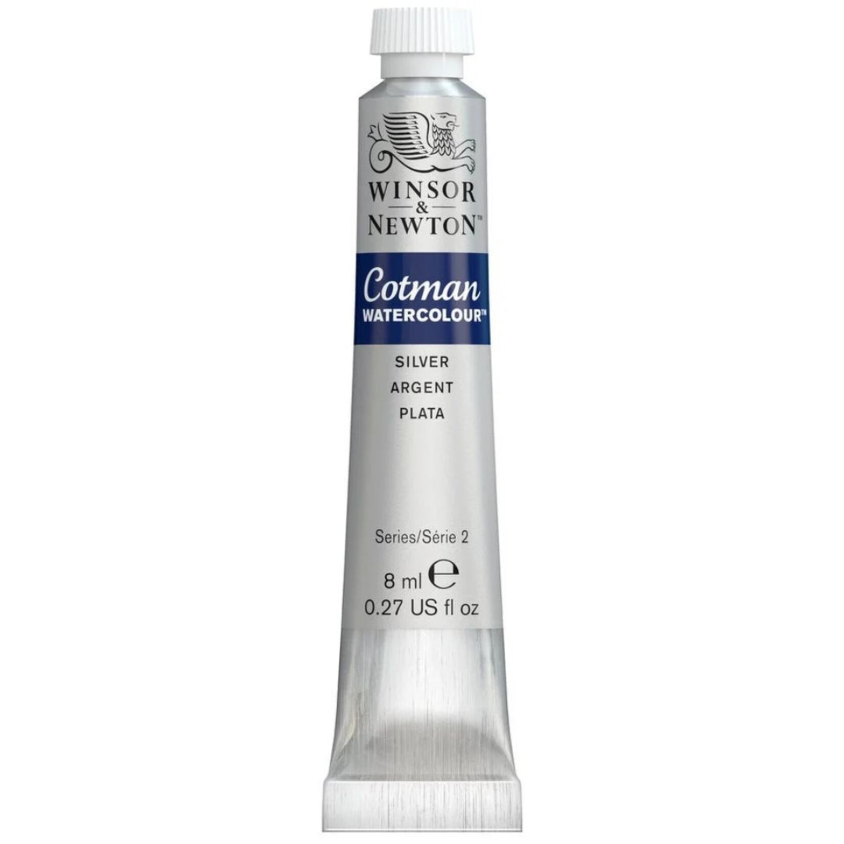 COTMAN WATERCOLOUR 8ML SILVER