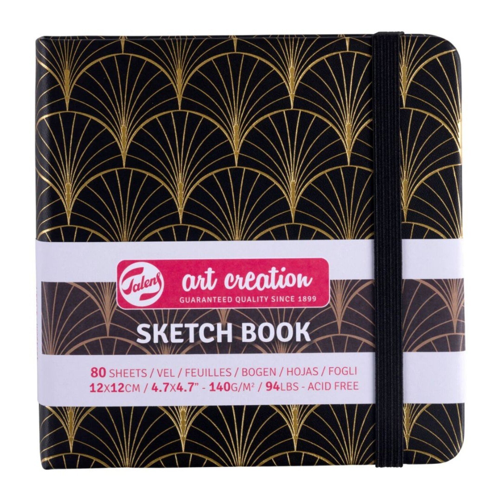 ROYAL TALENS TALENS ART CREATION SKETCHBOOK 4.7X4.7" ART DECO
