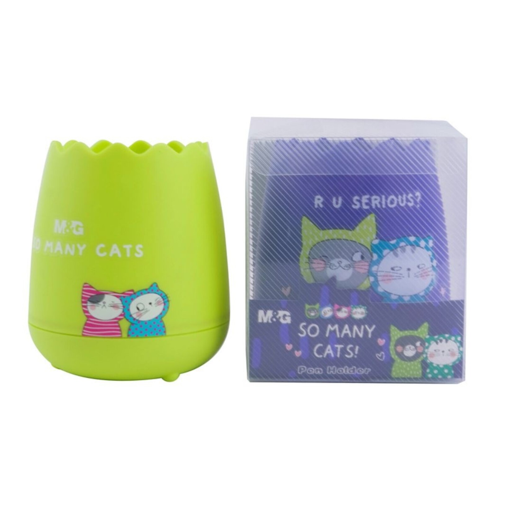 SO MANY CATS PEN HOLDER