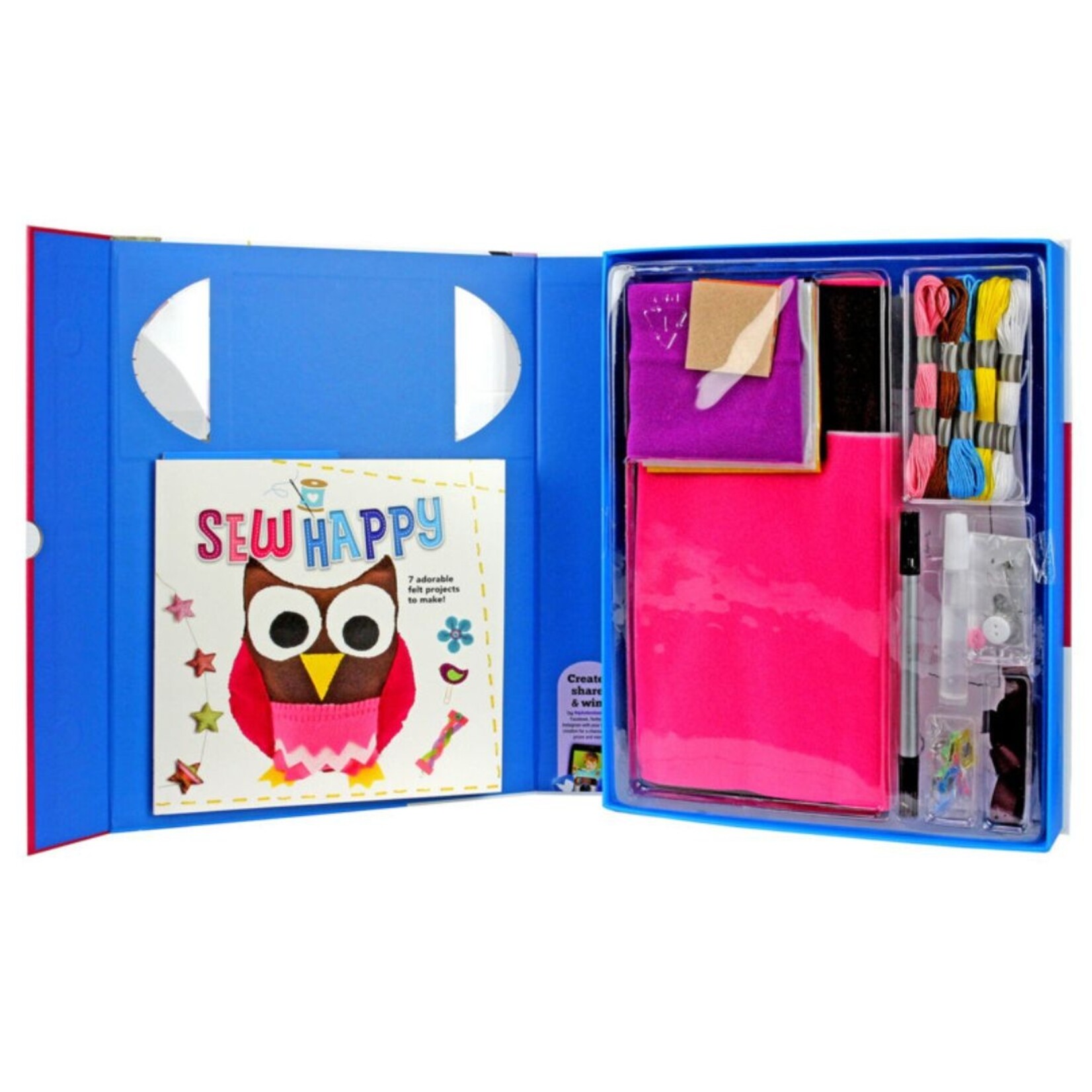 SPICEBOX MAKE AND PLAY SEW HAPPY KIT