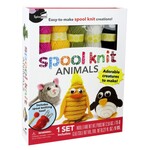 SPICEBOX MAKE AND PLAY SPOOL KNIT ANIMALS KIT