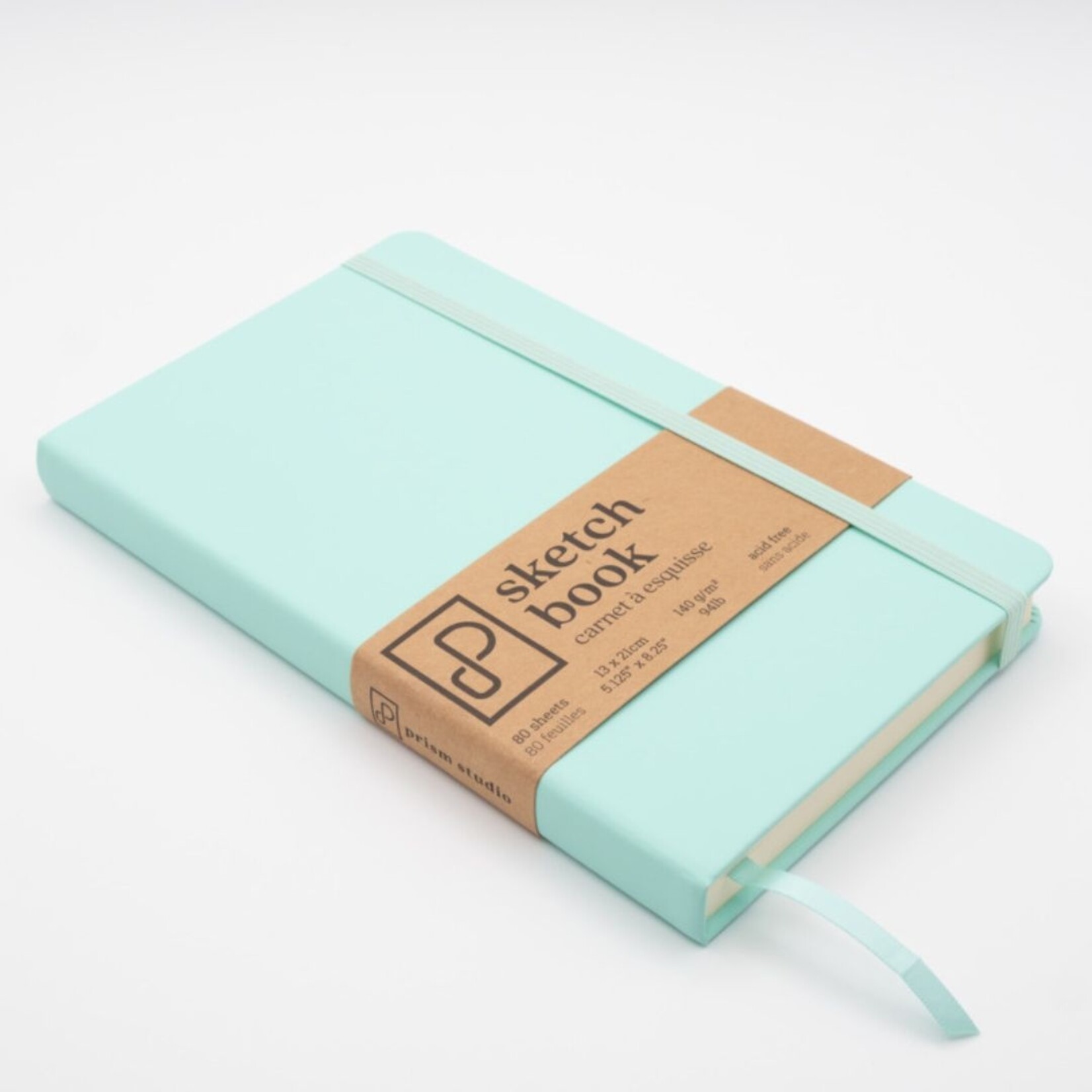 PRISM STUDIO SKETCHBOOK 5.12X8.25" 80/SHT SEAFOAM GREEN