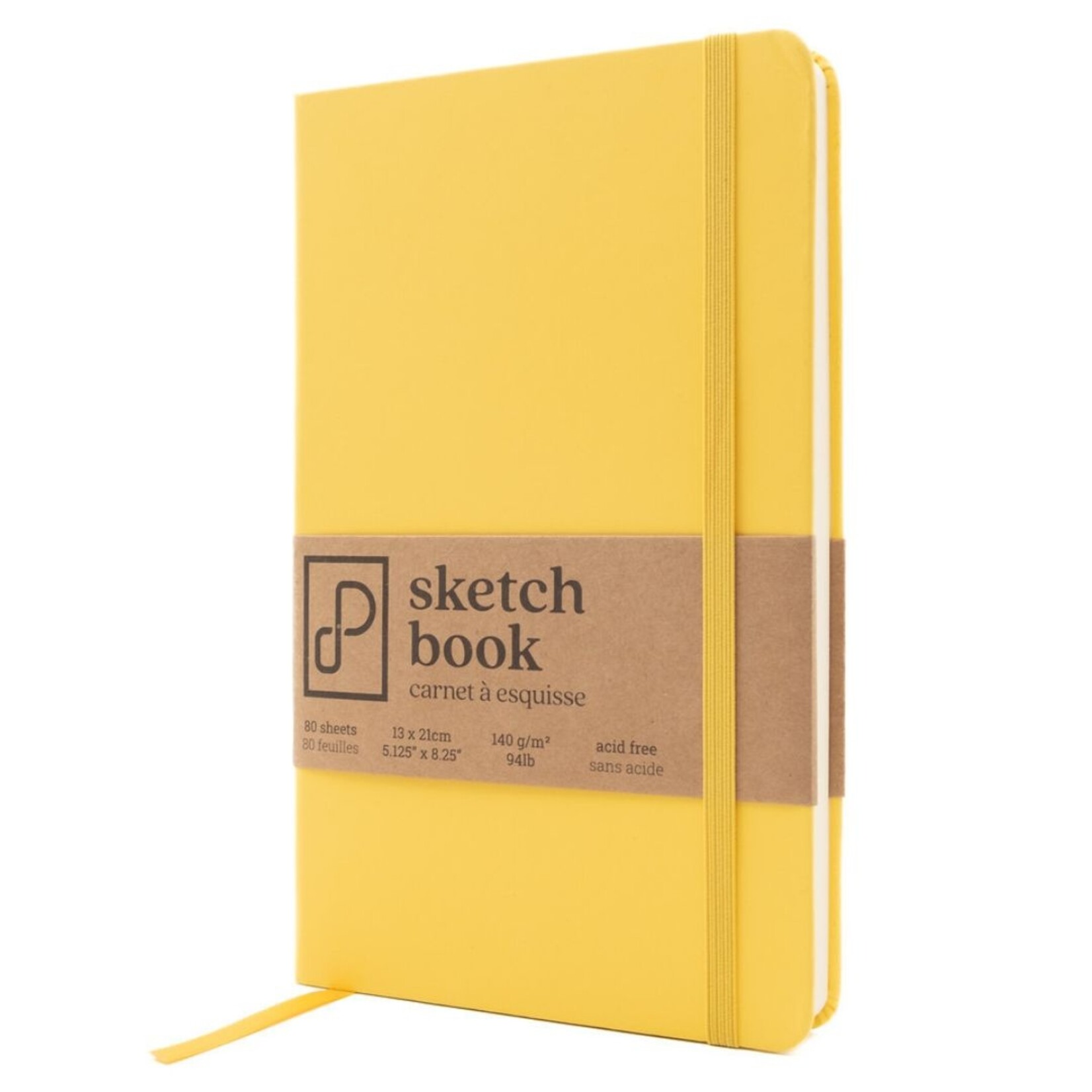 PRISM STUDIO SKETCHBOOK 5.12X8.25" 80/SHT GRAFFITI YELLOW