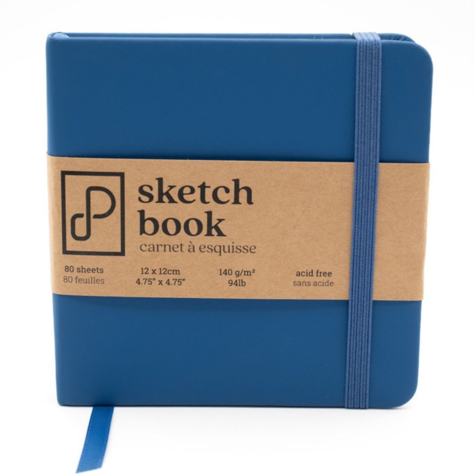 PRISM STUDIO SKETCHBOOK 4.7X4.7" 80/SHT BLUE VELVET