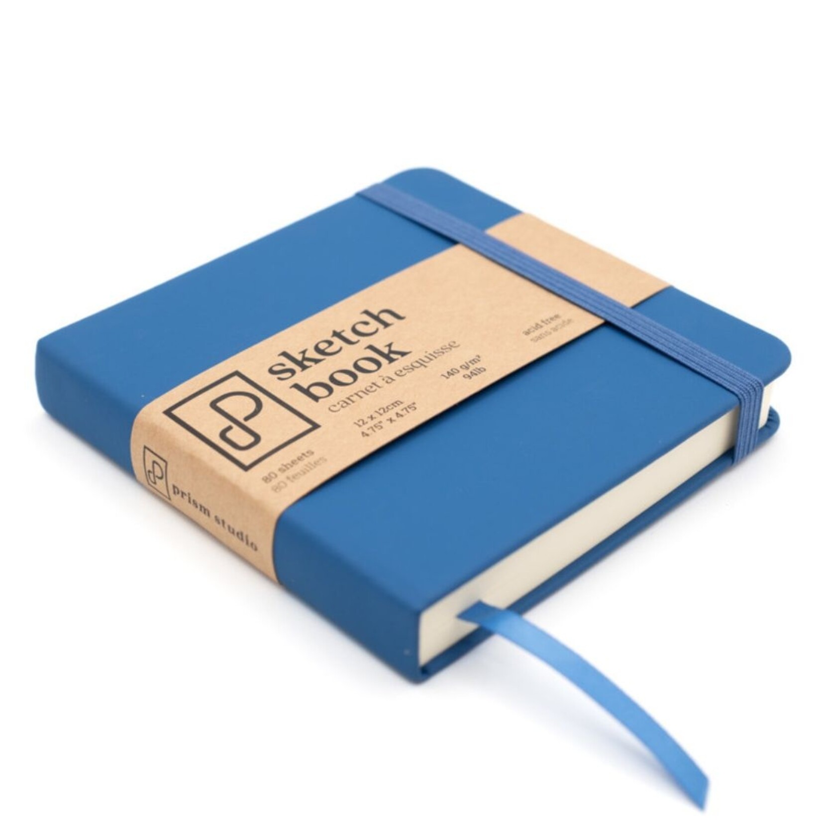 PRISM STUDIO SKETCHBOOK 4.7X4.7" 80/SHT BLUE VELVET