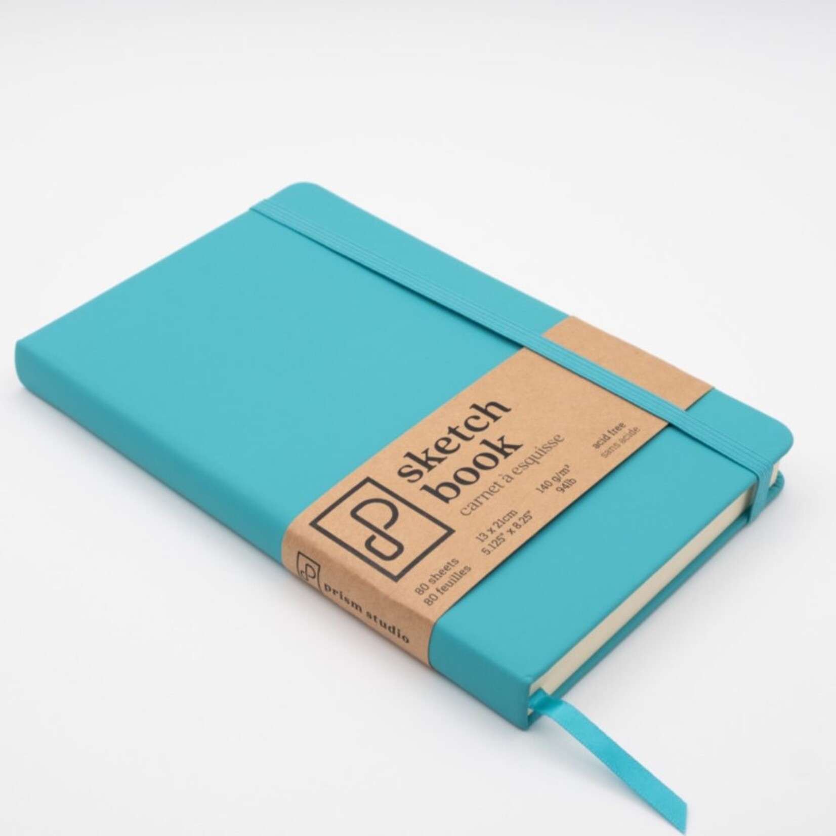 PRISM STUDIO SKETCHBOOK 5.12X8.25" 80/SHT LOST TEAL
