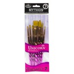 MYTHOS UNICORN BRUSH SET FLAT WASH VARIETY 7PC