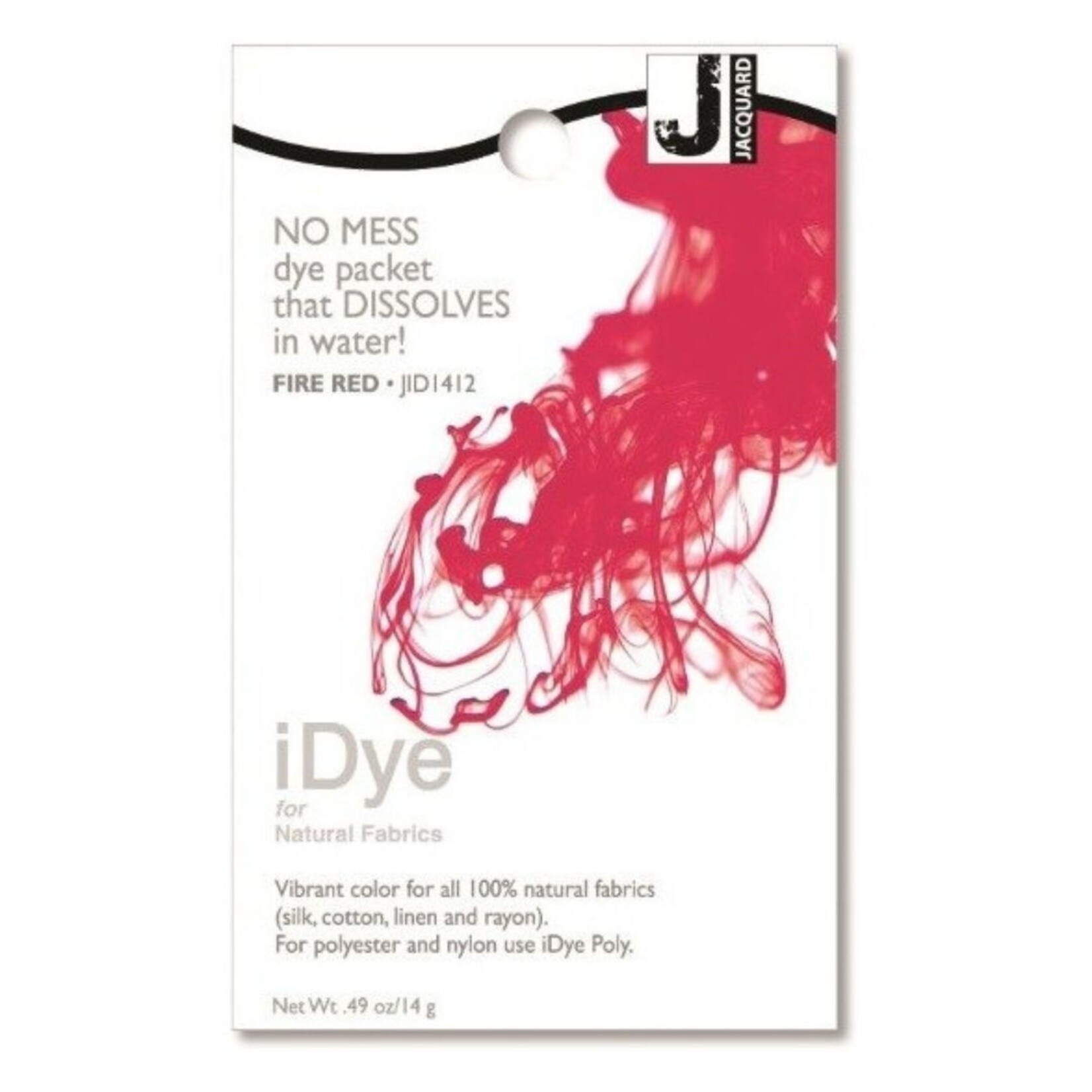 JACQUARD JACQUARD IDYE FIRE RED