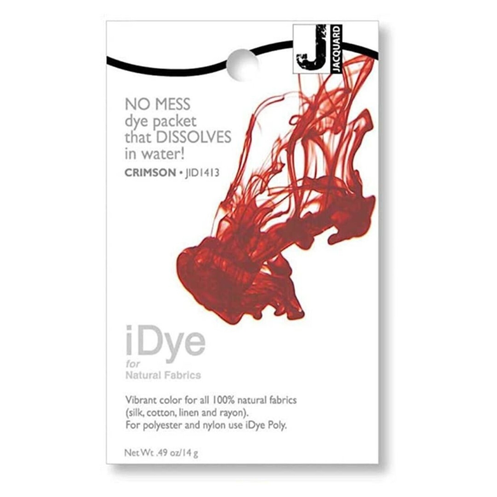 JACQUARD JACQUARD IDYE CRIMSON