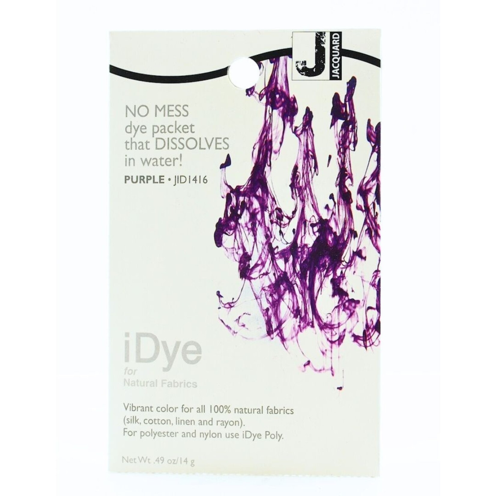 JACQUARD IDYE PURPLE