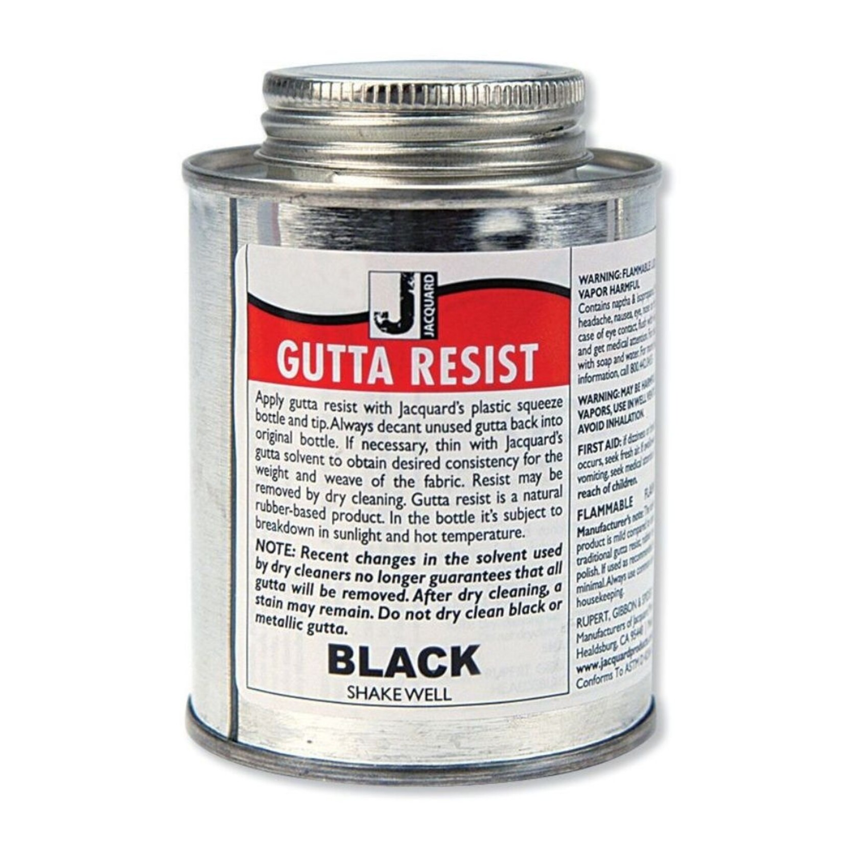JACQUARD JACQUARD GUTTA RESIST BLACK 8OZ