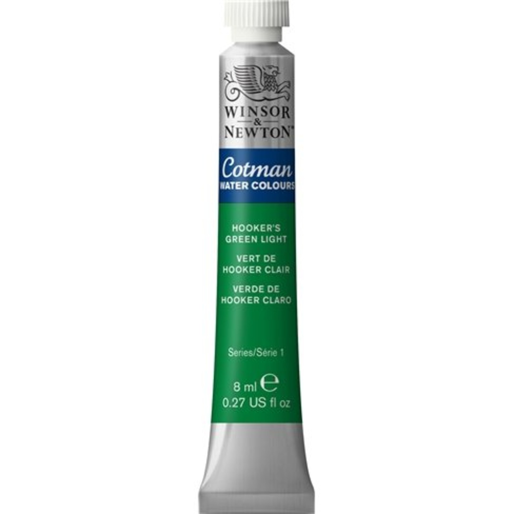 WINSOR NEWTON COTMAN WATERCOLOUR 8ML HOOKER'S GREEN LIGHT