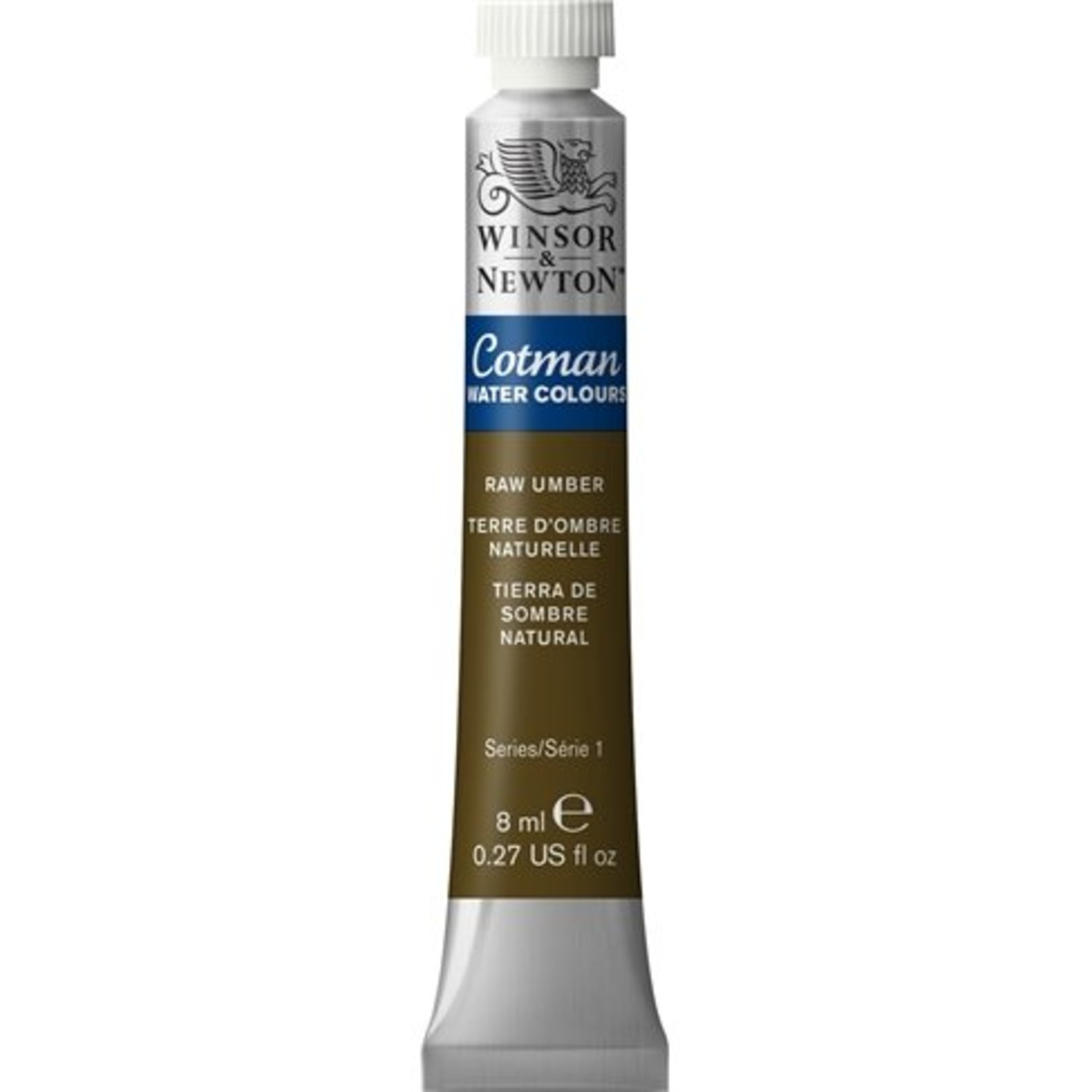 WINSOR NEWTON COTMAN WATERCOLOUR 8ML RAW UMBER
