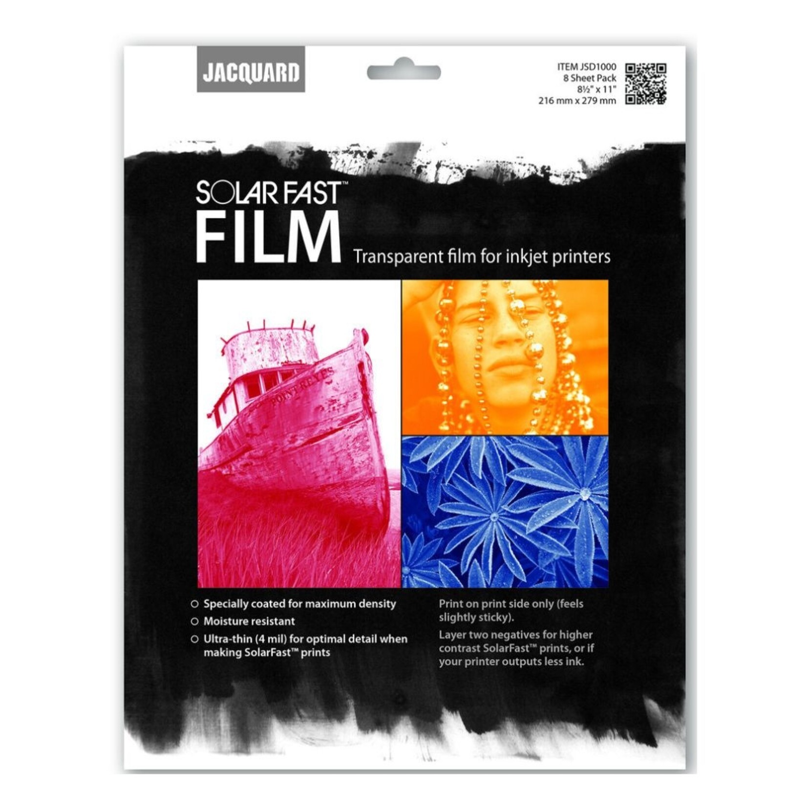 JACK RICHESON JACQUARD SOLAR FAST FILM 8.5X11 8/PK