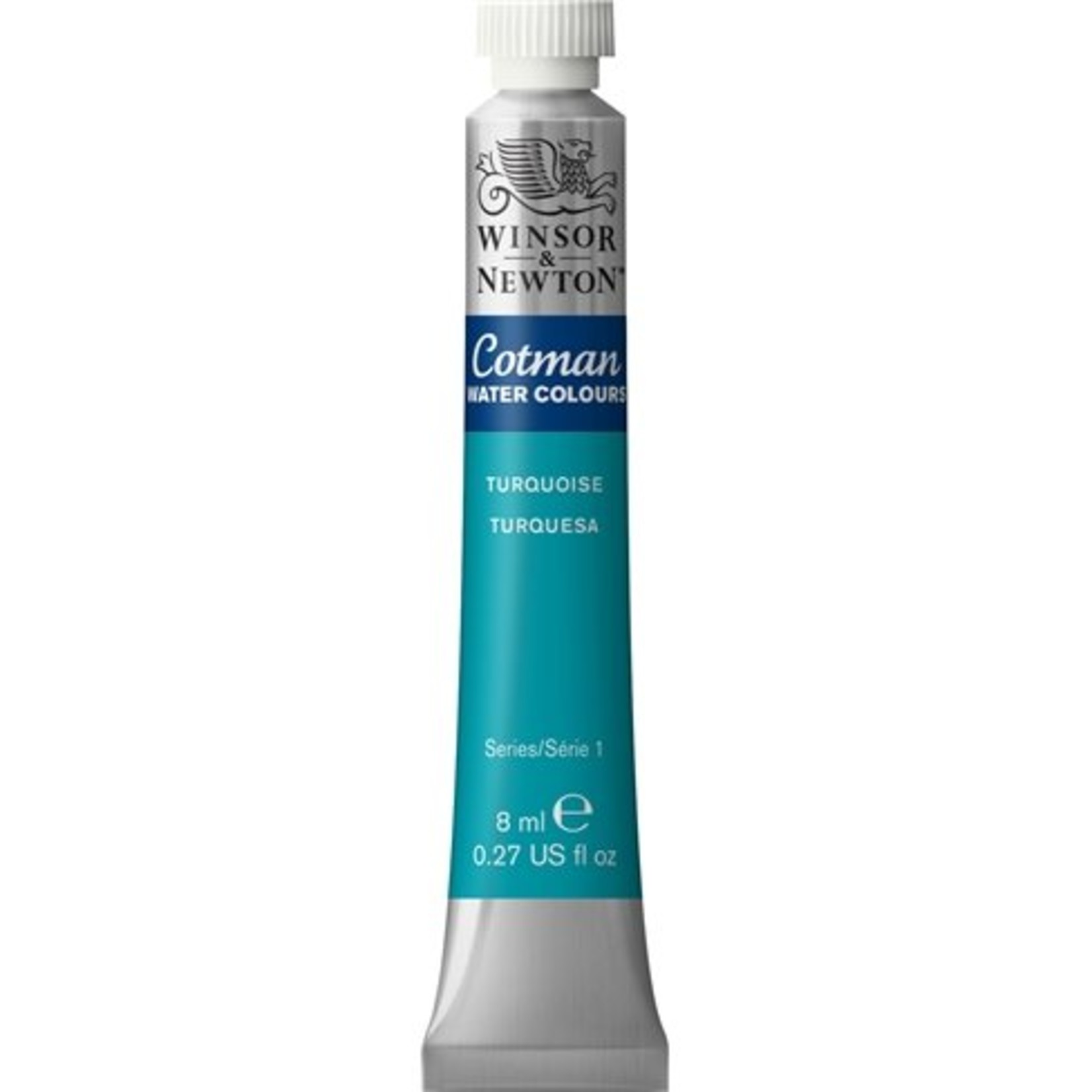 WINSOR NEWTON COTMAN WATERCOLOUR 8ML TURQUOISE