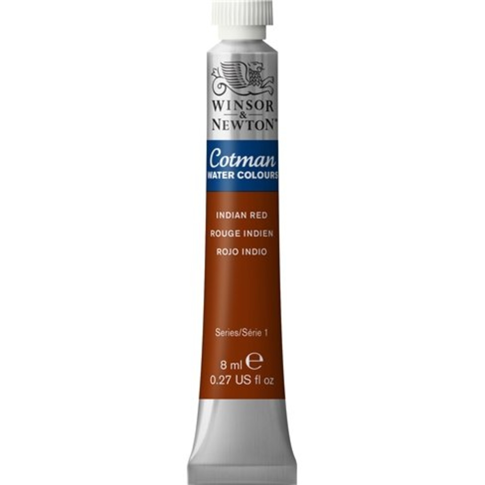 WINSOR NEWTON COTMAN WATERCOLOUR 8ML INDIAN RED