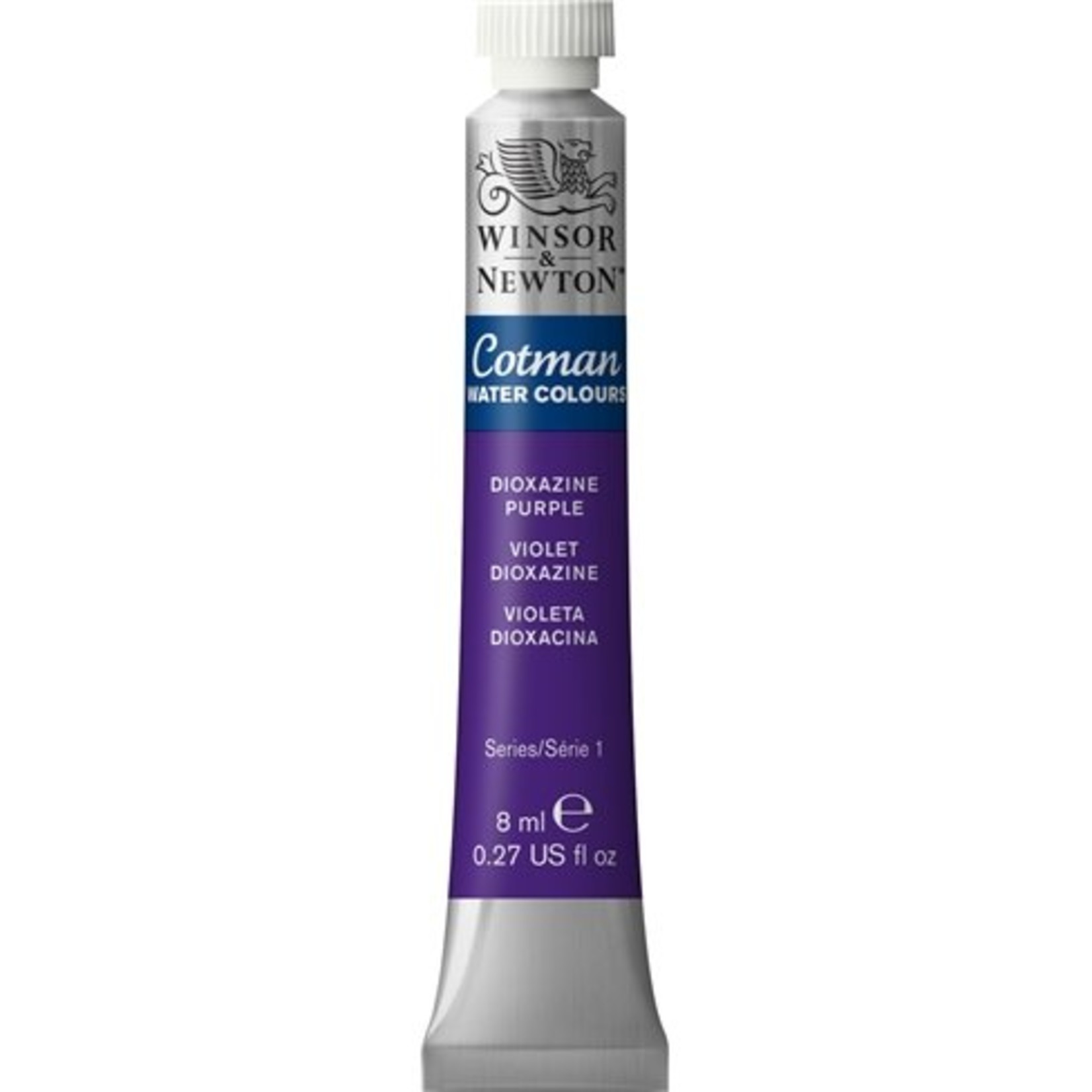 WINSOR NEWTON COTMAN WATERCOLOUR 8ML DIOXAZINE PURPLE