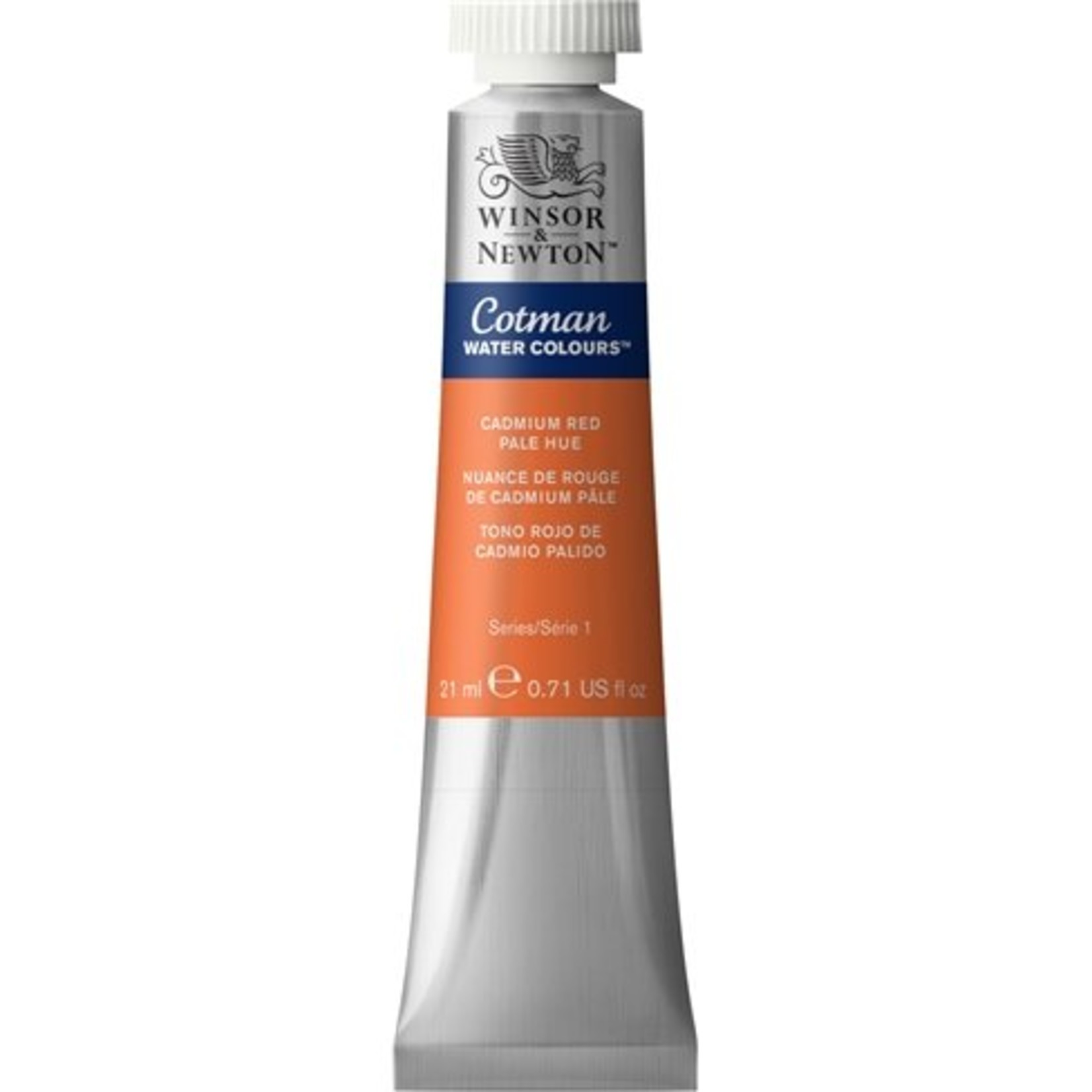 WINSOR NEWTON COTMAN WATERCOLOUR 21ML CADMIUM RED PALE HUE