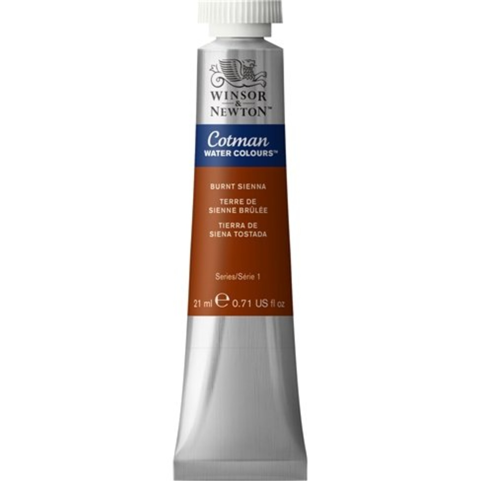 WINSOR NEWTON COTMAN WATERCOLOUR 21ML BURNT SIENNA