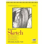 STRATHMORE 300 SERIES SKETCH PAD 50LB 11X14"