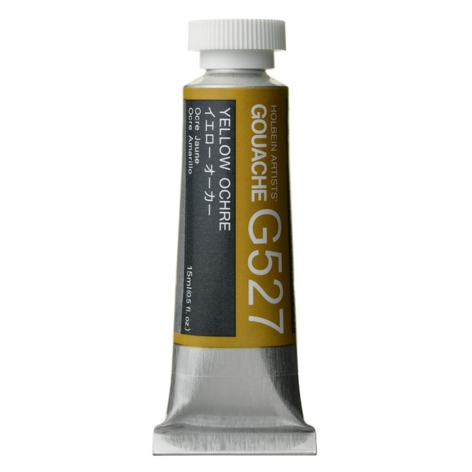 HOLBEIN ARTISTS' GOUACHE 15ML G527 YELLOW OCHRE